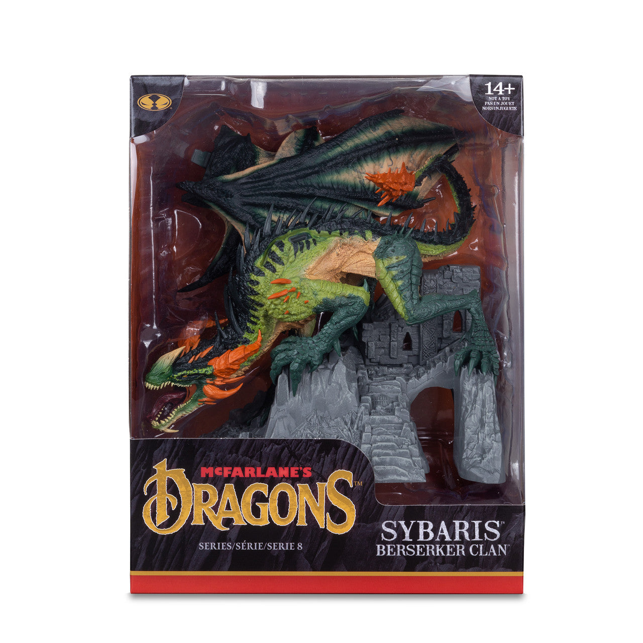 McFarlane's Dragons Series 8: Sybaris Berserker Clan (damaged box)