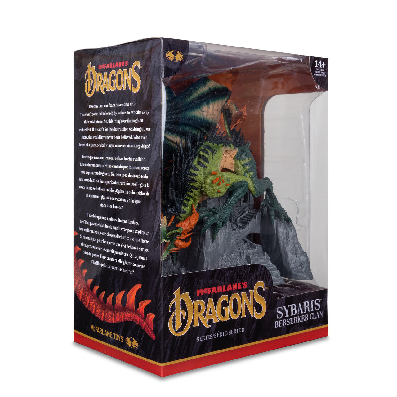 McFarlane's Dragons Series 8: Sybaris Berserker Clan (damaged box)