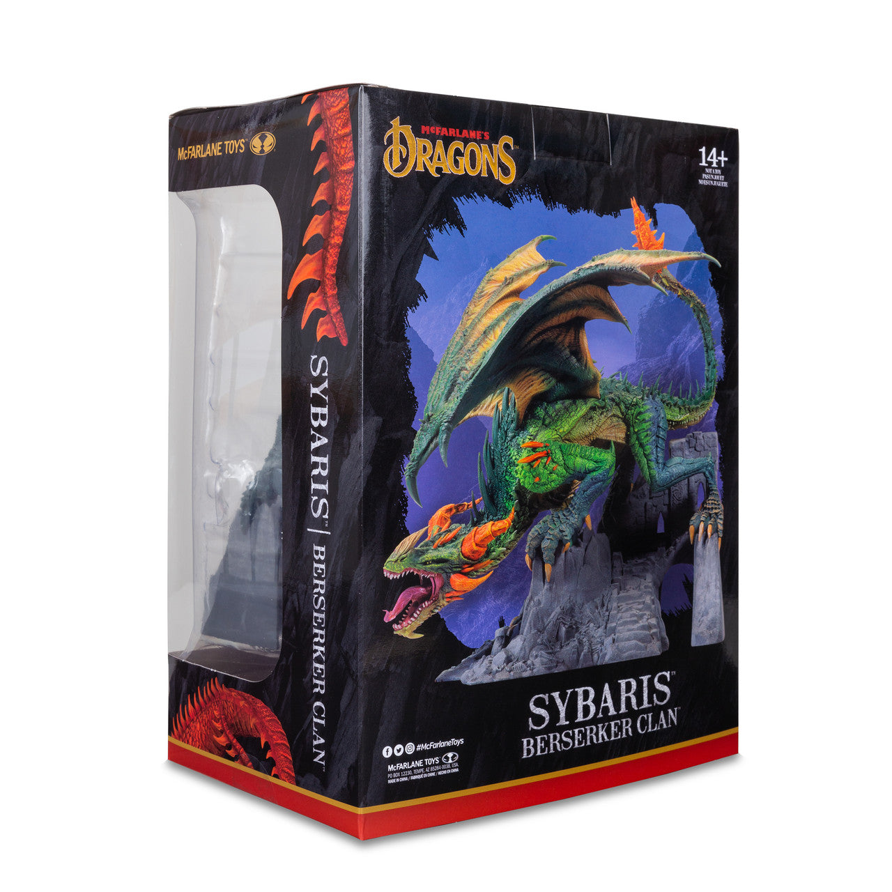 McFarlane's Dragons Series 8: Sybaris Berserker Clan (damaged box)