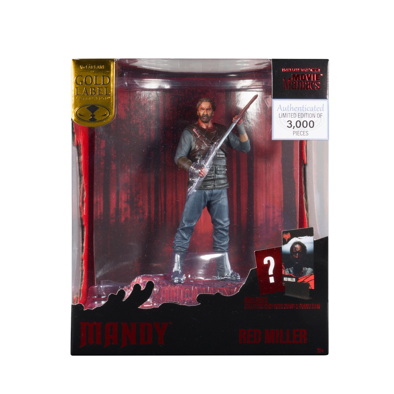 Movie Maniacs -  Mandy Red Miller 6" Posed Figure Gold Label McFarlane Toys Store Exclusive