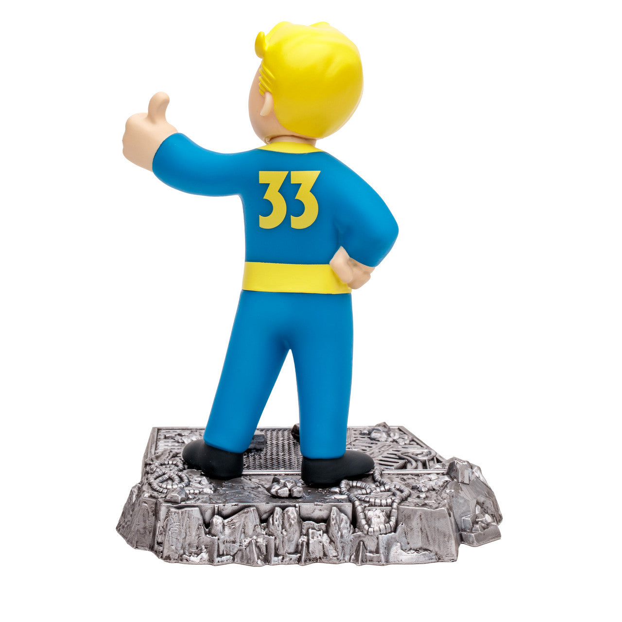 Fallout Vault Boy Movie Maniacs 6" Gold Label Posed Figure