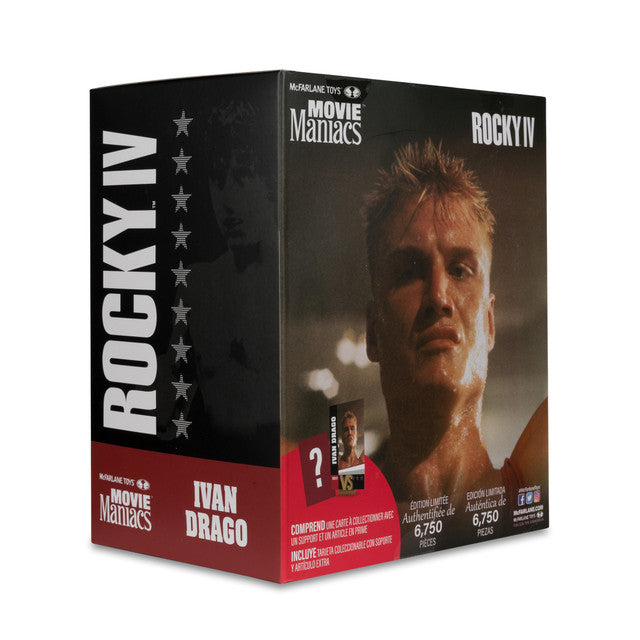 Movie Maniacs: Rocky IV Ivan Drago 6" Posed Figure