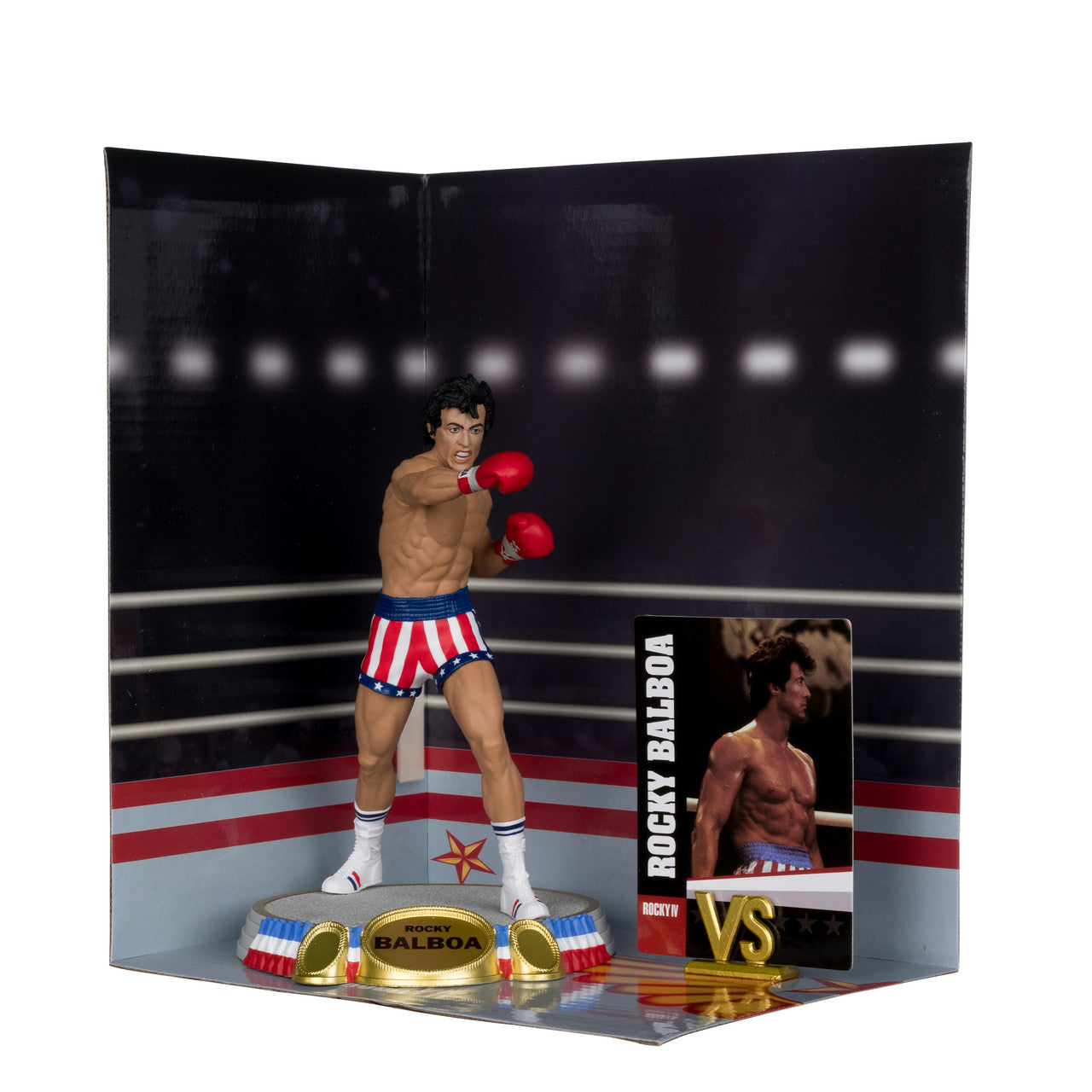 Movie Maniacs: Rocky IV Rocky Balboa 6" Posed Figure