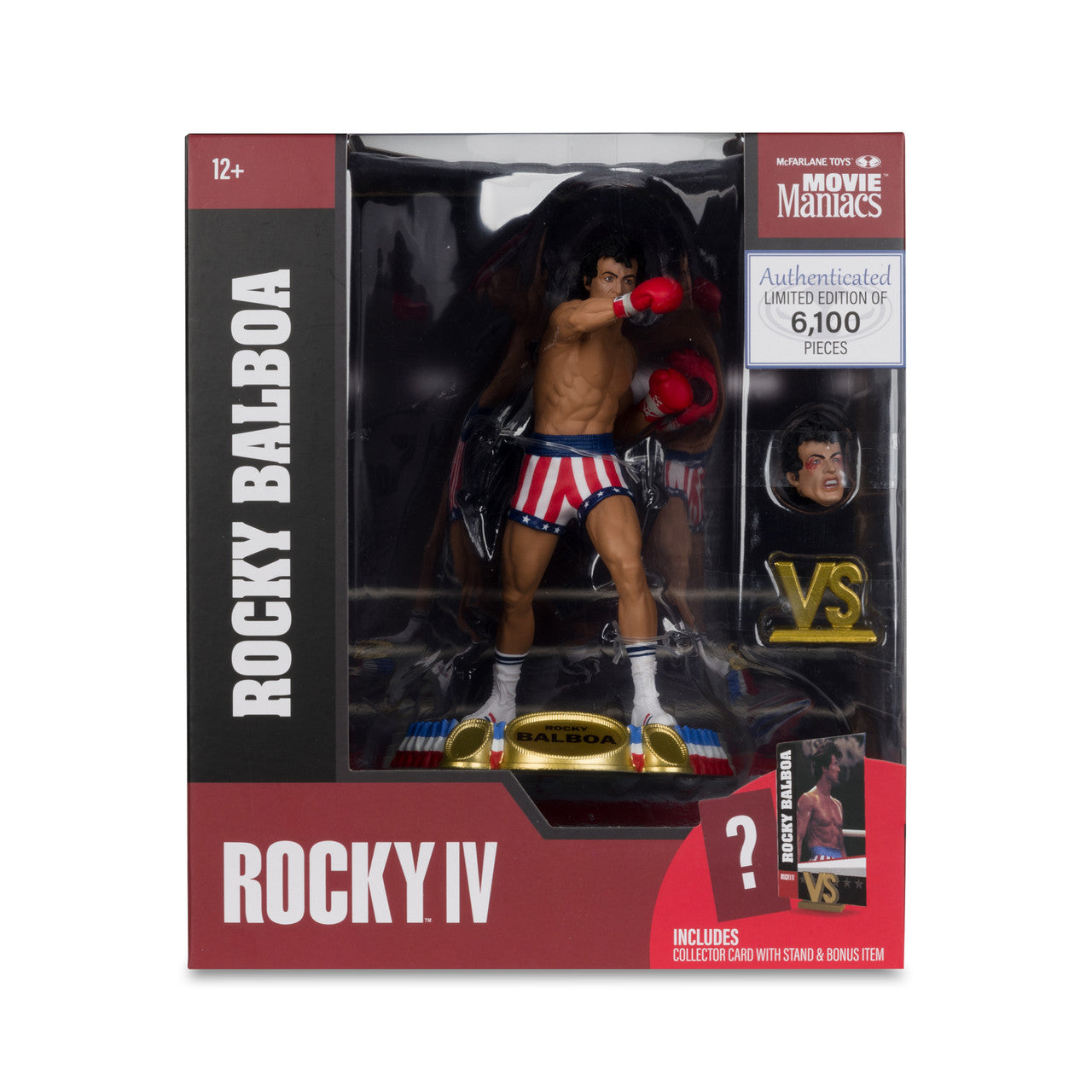 Movie Maniacs: Rocky IV Rocky Balboa 6" Posed Figure