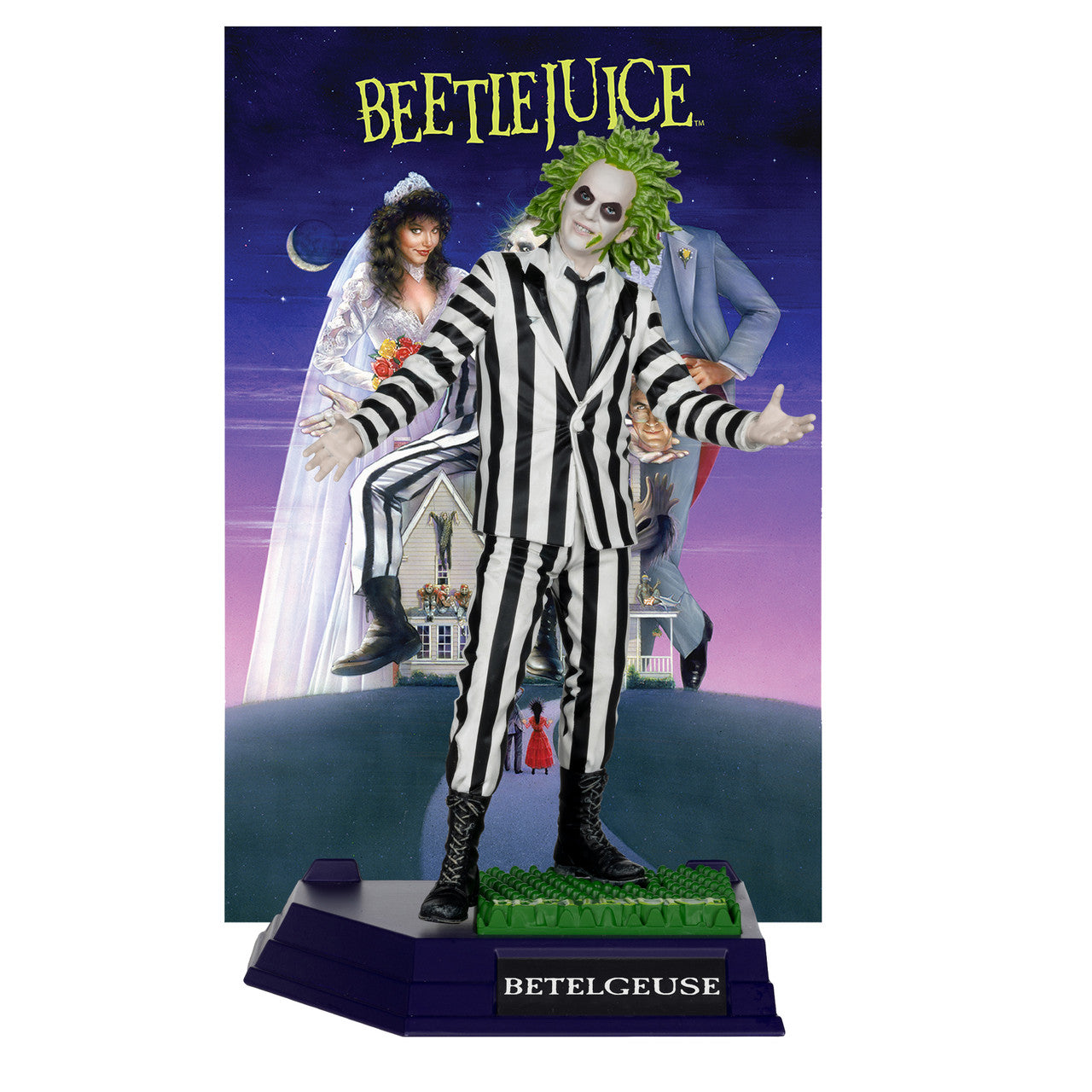 Movie Maniacs Beetlejuice 6-Inch Posed Figure