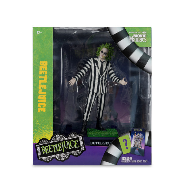 Movie Maniacs Beetlejuice 6-Inch Posed Figure