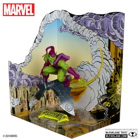 Green Goblin 1:10th Scale Collectible with Scene The Amazing Spider-Man #312 Platinum Edition