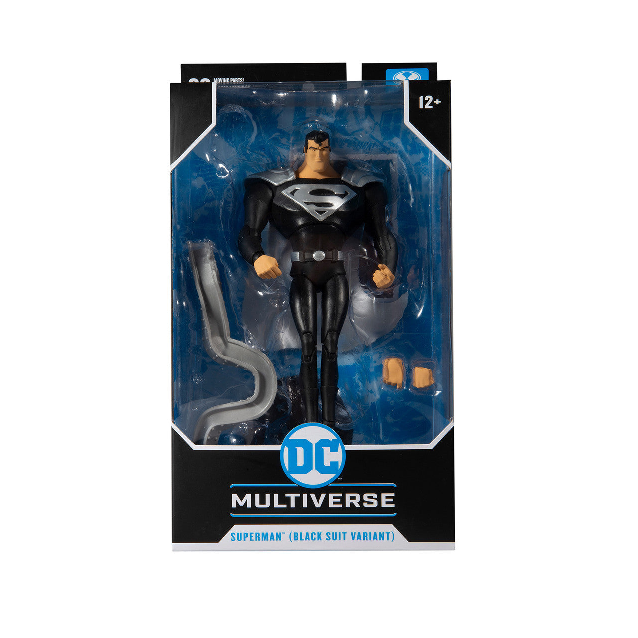 DC Multiverse Superman W/Black Suit (Superman: The Animated Series) 7" Figure