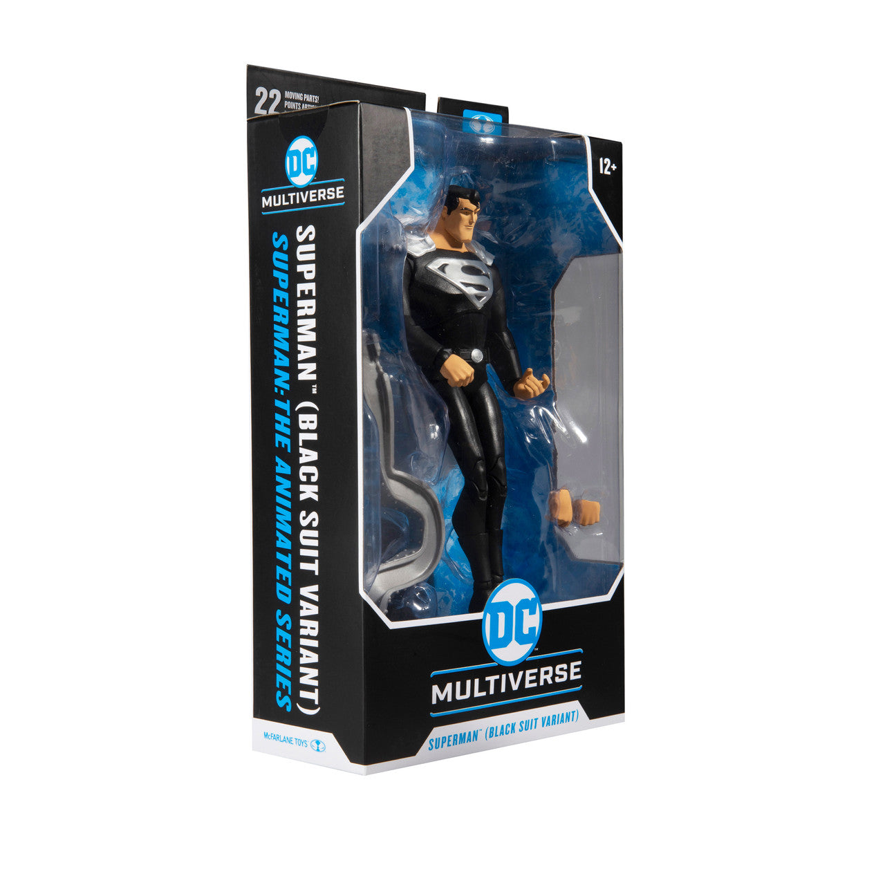 DC Multiverse Superman W/Black Suit (Superman: The Animated Series) 7" Figure