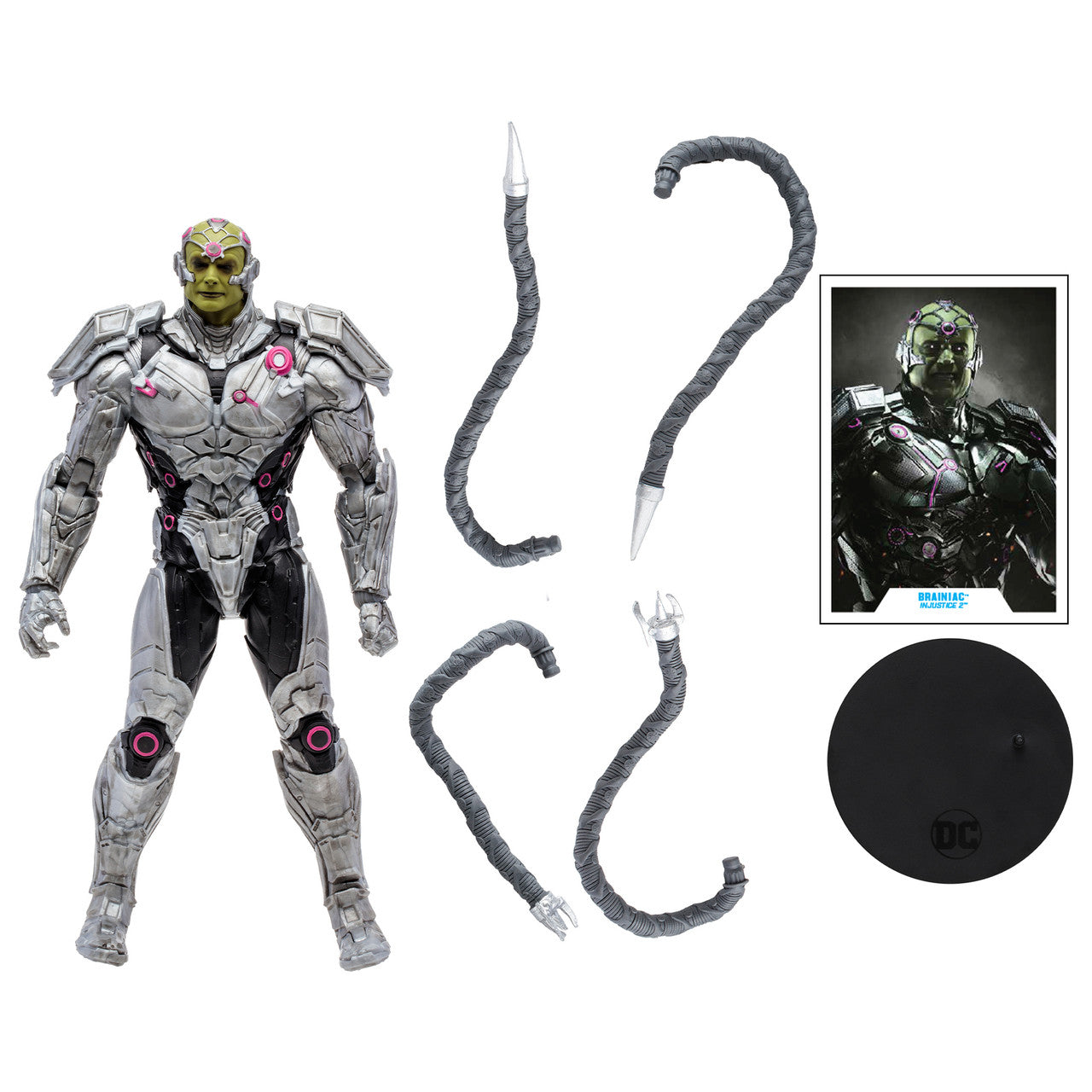 DC Multiverse Brainiac Injustice 2 7" Figure