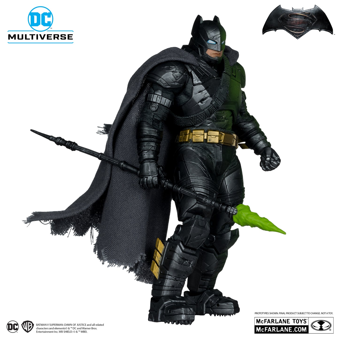 DC Multiverse Batman Armored Suit Batman v Superman: Dawn of Justice 7-Inch Scale Action Figure