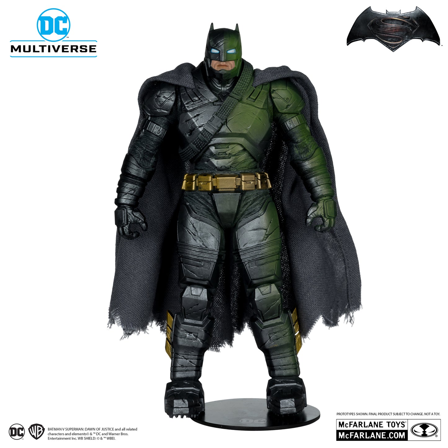 DC Multiverse Batman Armored Suit Batman v Superman: Dawn of Justice 7-Inch Scale Action Figure