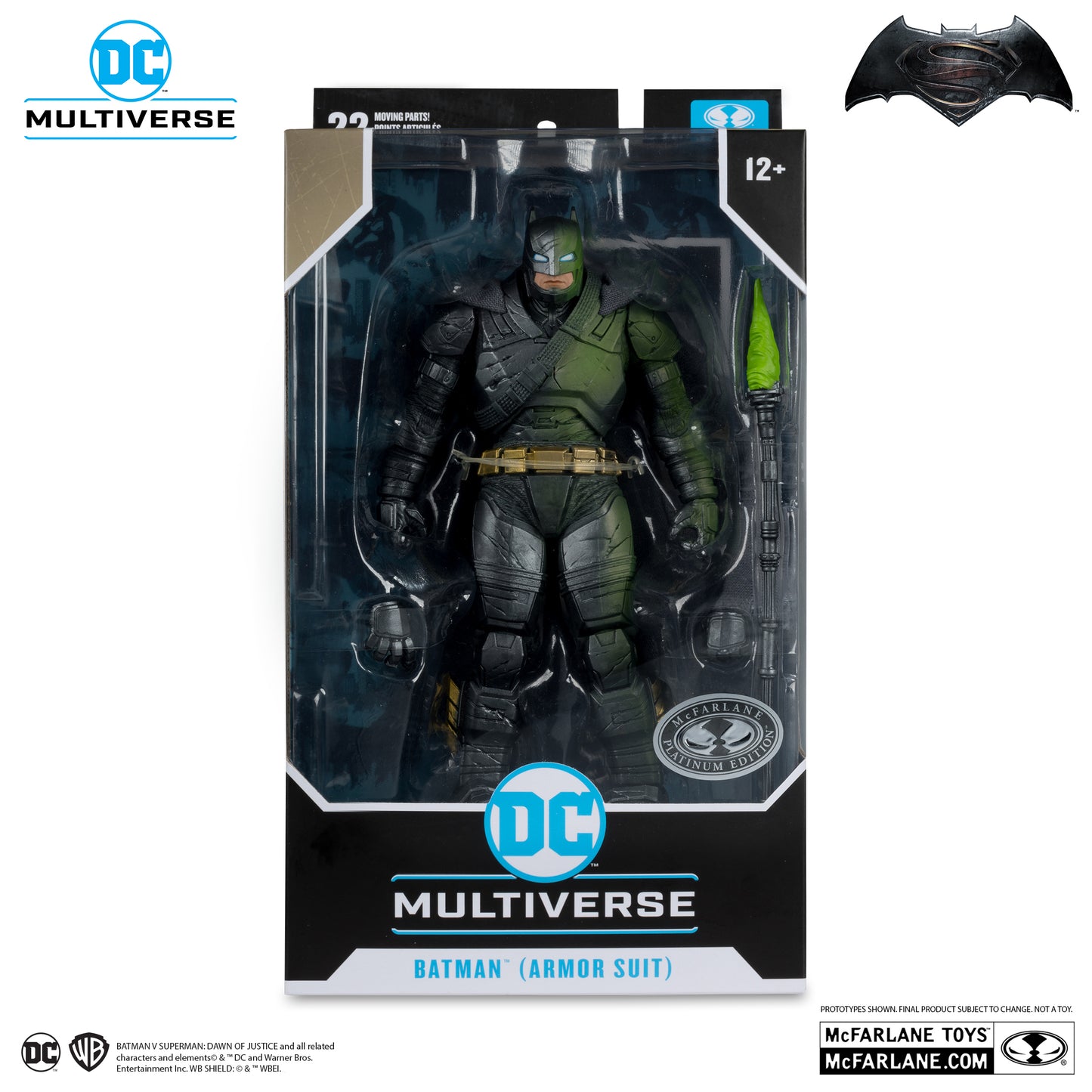 DC Multiverse Batman Armored Suit Batman v Superman: Dawn of Justice 7-Inch Scale Action Figure