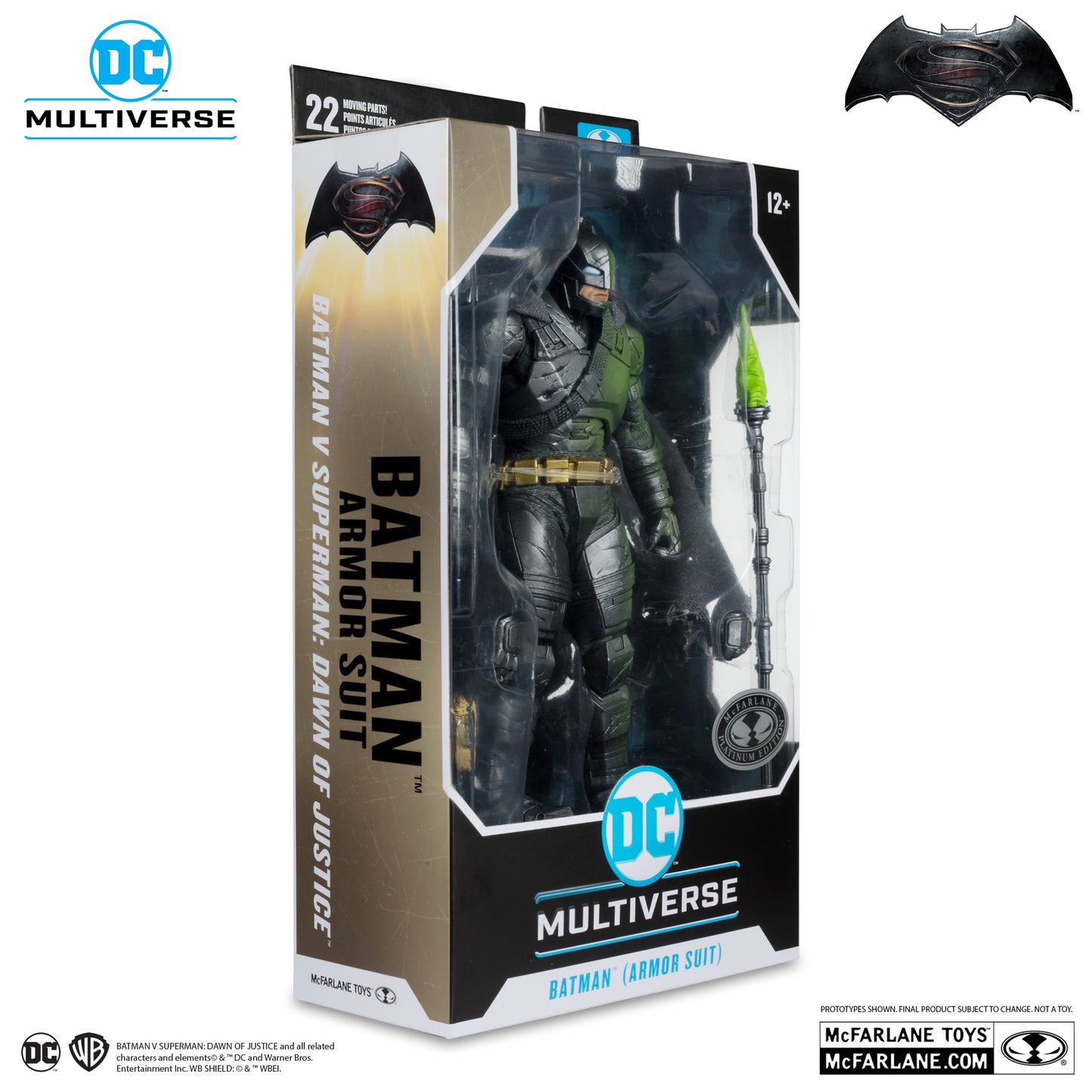 DC Multiverse Batman Armored Suit Batman v Superman: Dawn of Justice 7-Inch Scale Action Figure