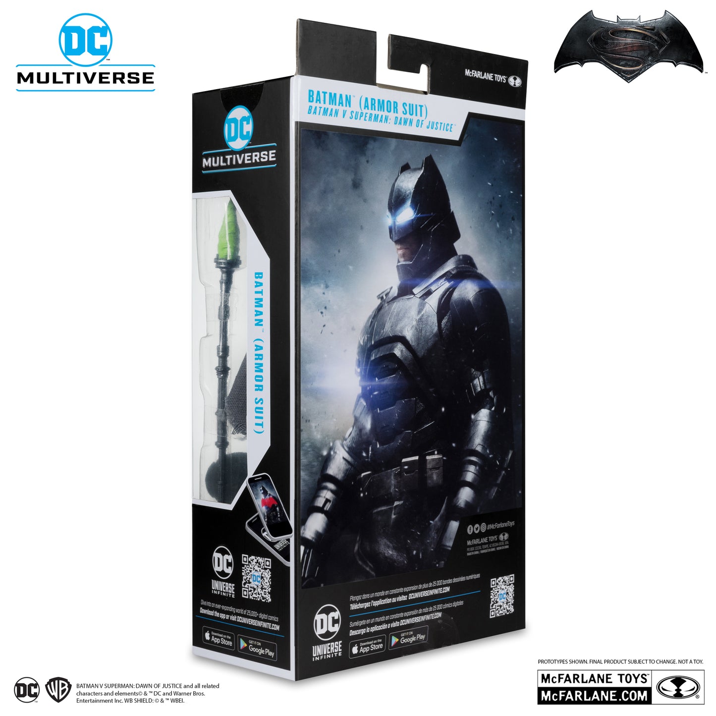 DC Multiverse Batman Armored Suit Batman v Superman: Dawn of Justice 7-Inch Scale Action Figure