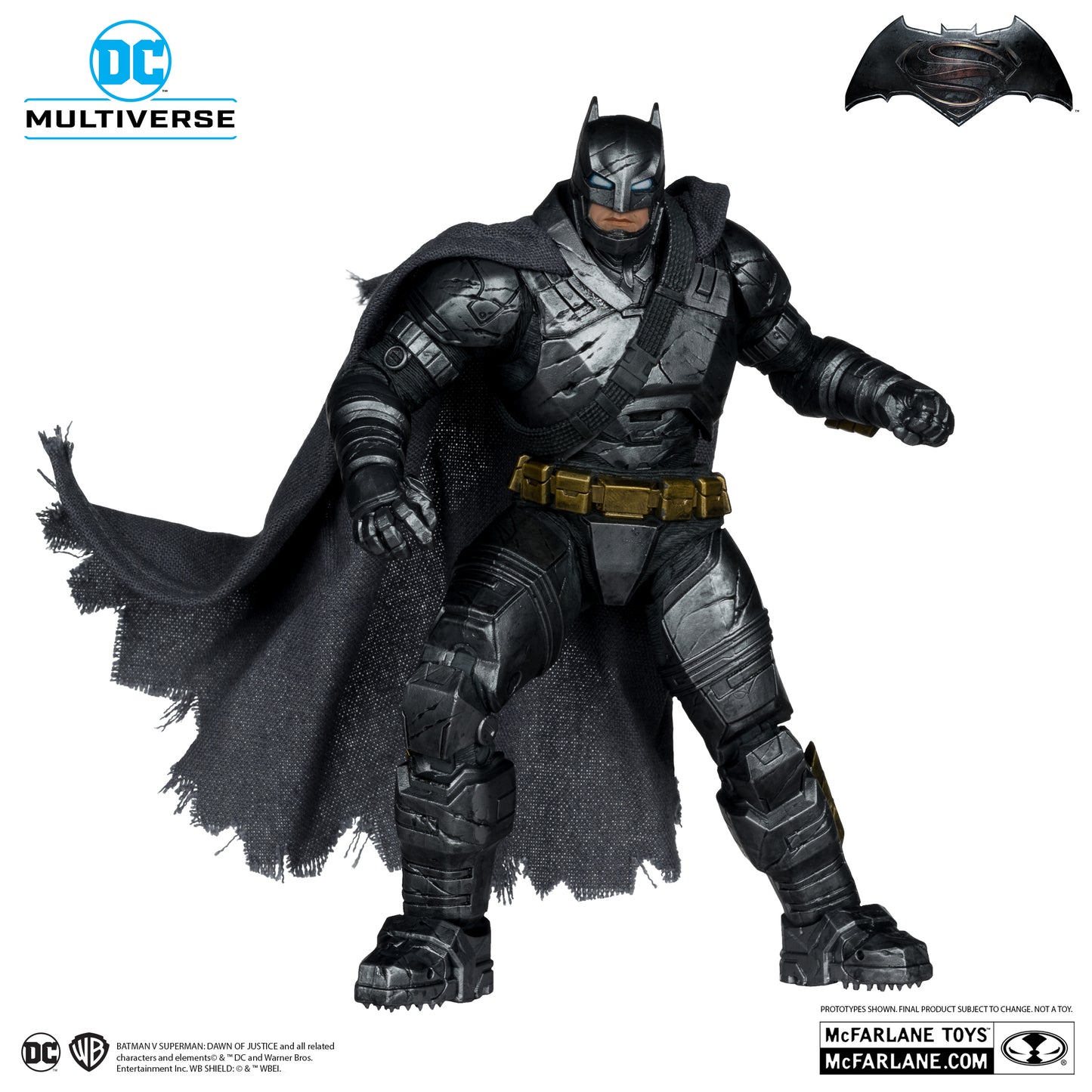 DC Multiverse Batman Armored Suit Batman v Superman: Dawn of Justice 7-Inch Scale Action Figure