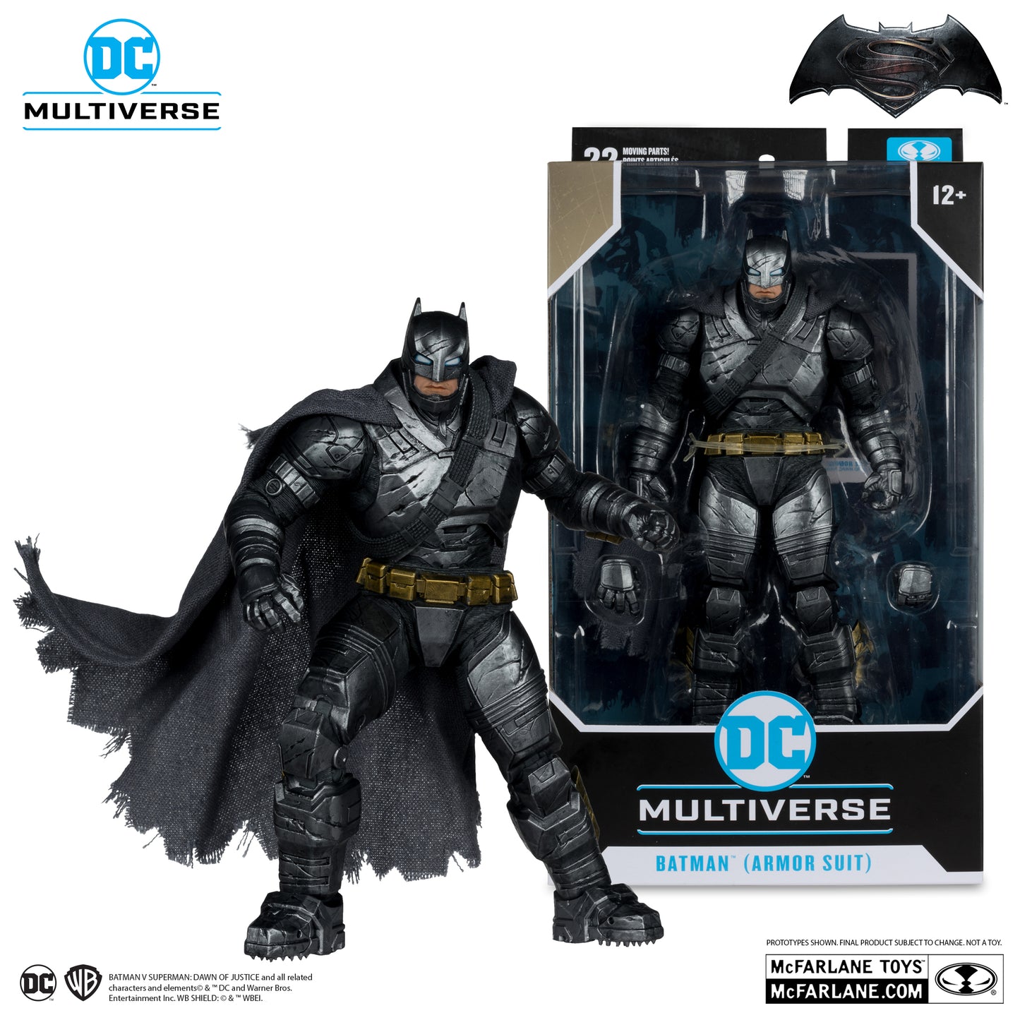 DC Multiverse Batman Armored Suit Batman v Superman: Dawn of Justice 7-Inch Scale Action Figure