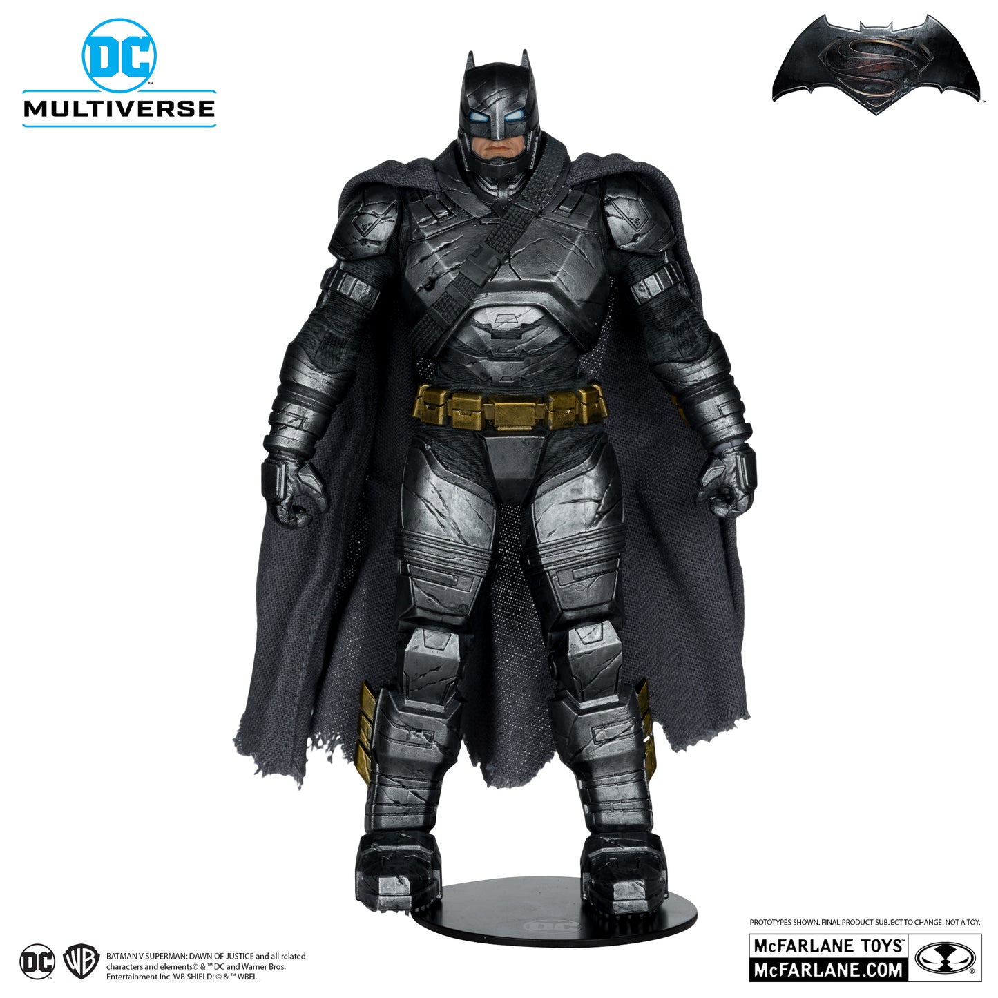 DC Multiverse Batman Armored Suit Batman v Superman: Dawn of Justice 7-Inch Scale Action Figure