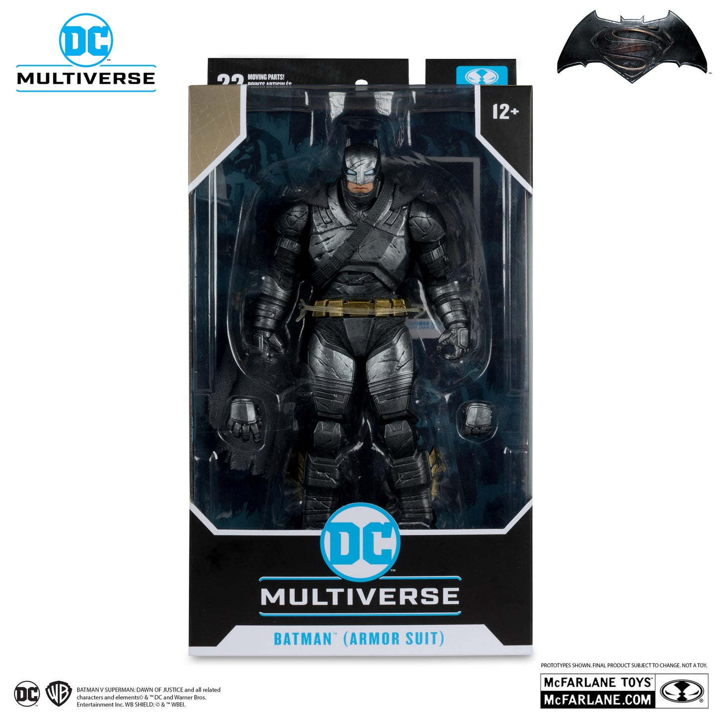 DC Multiverse Batman Armored Suit Batman v Superman: Dawn of Justice 7-Inch Scale Action Figure