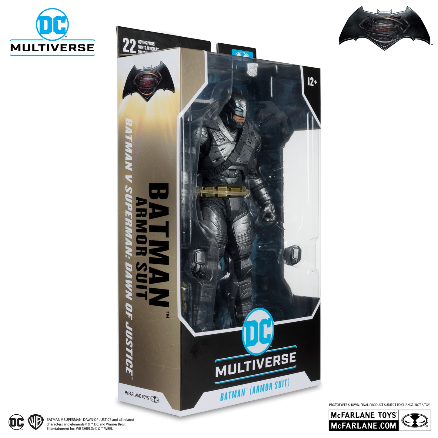 DC Multiverse Batman Armored Suit Batman v Superman: Dawn of Justice 7-Inch Scale Action Figure