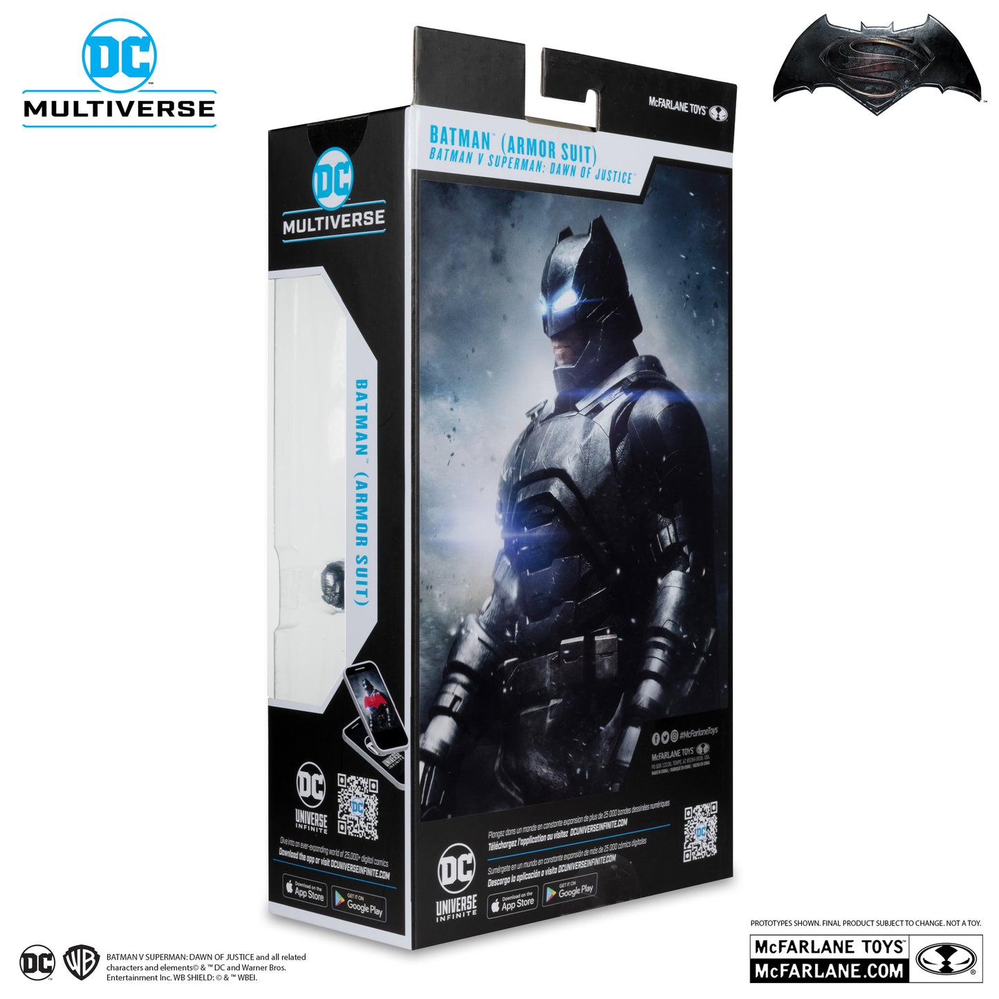 DC Multiverse Batman Armored Suit Batman v Superman: Dawn of Justice 7-Inch Scale Action Figure