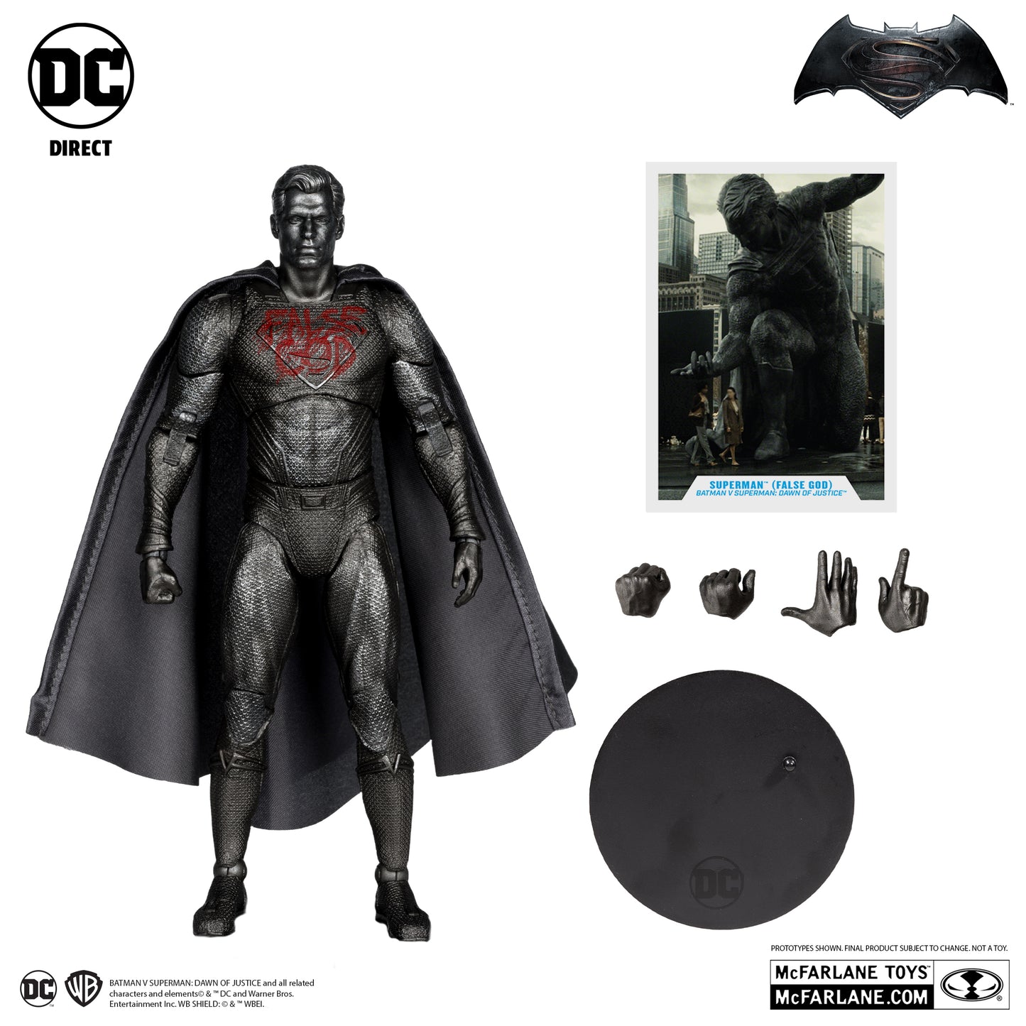 DC Multiverse Superman False God Batman V Superman: Dawn of Justice Platinum Edition