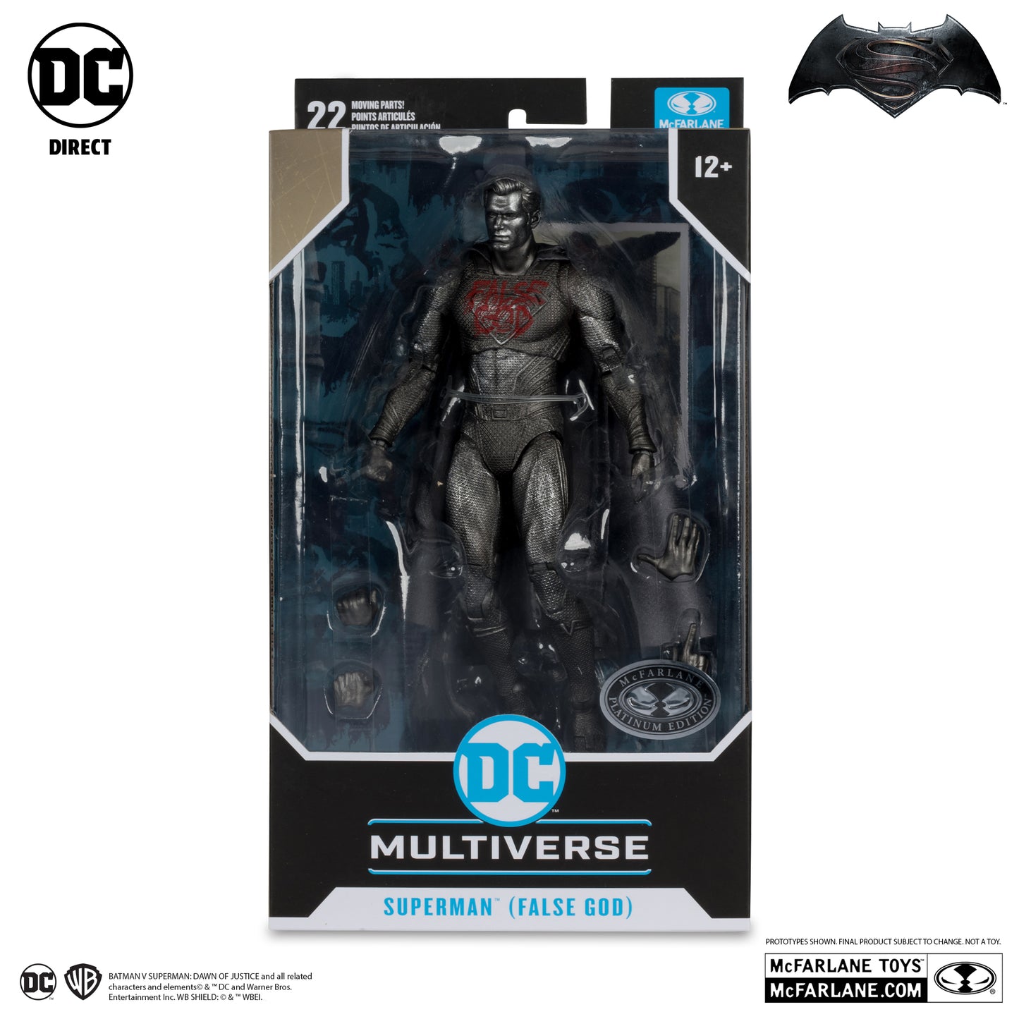 DC Multiverse Superman False God Batman V Superman: Dawn of Justice Platinum Edition