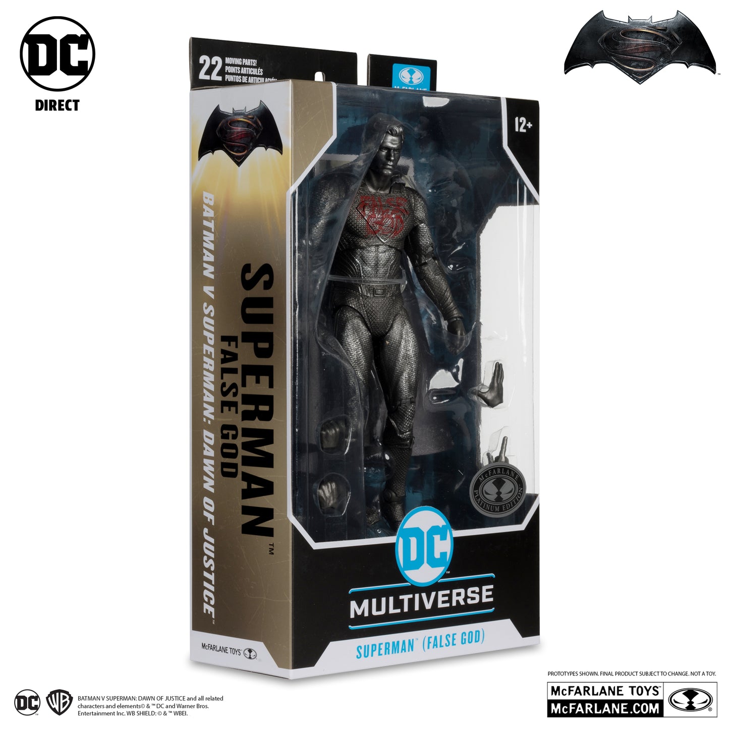 DC Multiverse Superman False God Batman V Superman: Dawn of Justice Platinum Edition