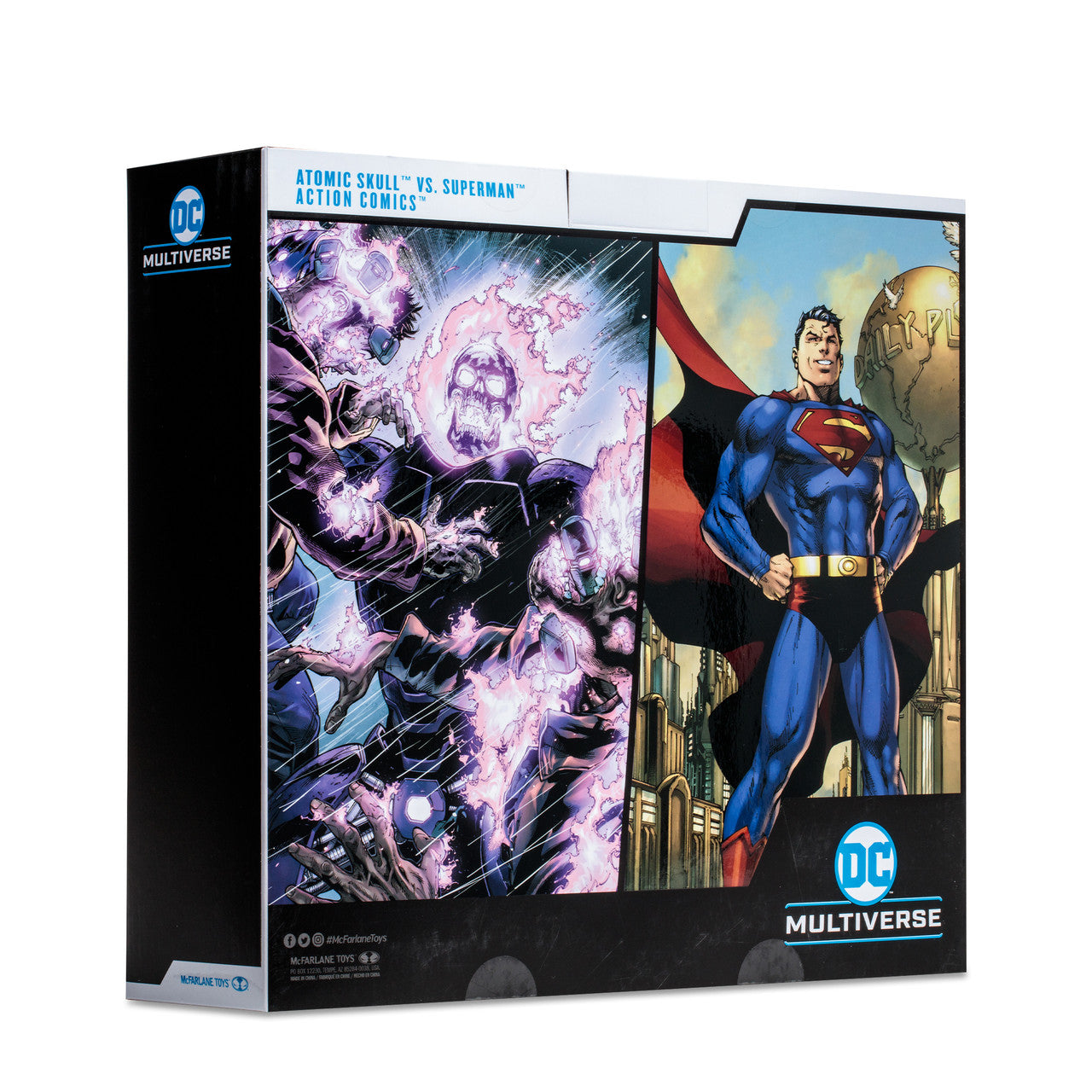 DC Multiverse Atomic Skull vs. Superman 2-Pack 7" Figures Gold Label
