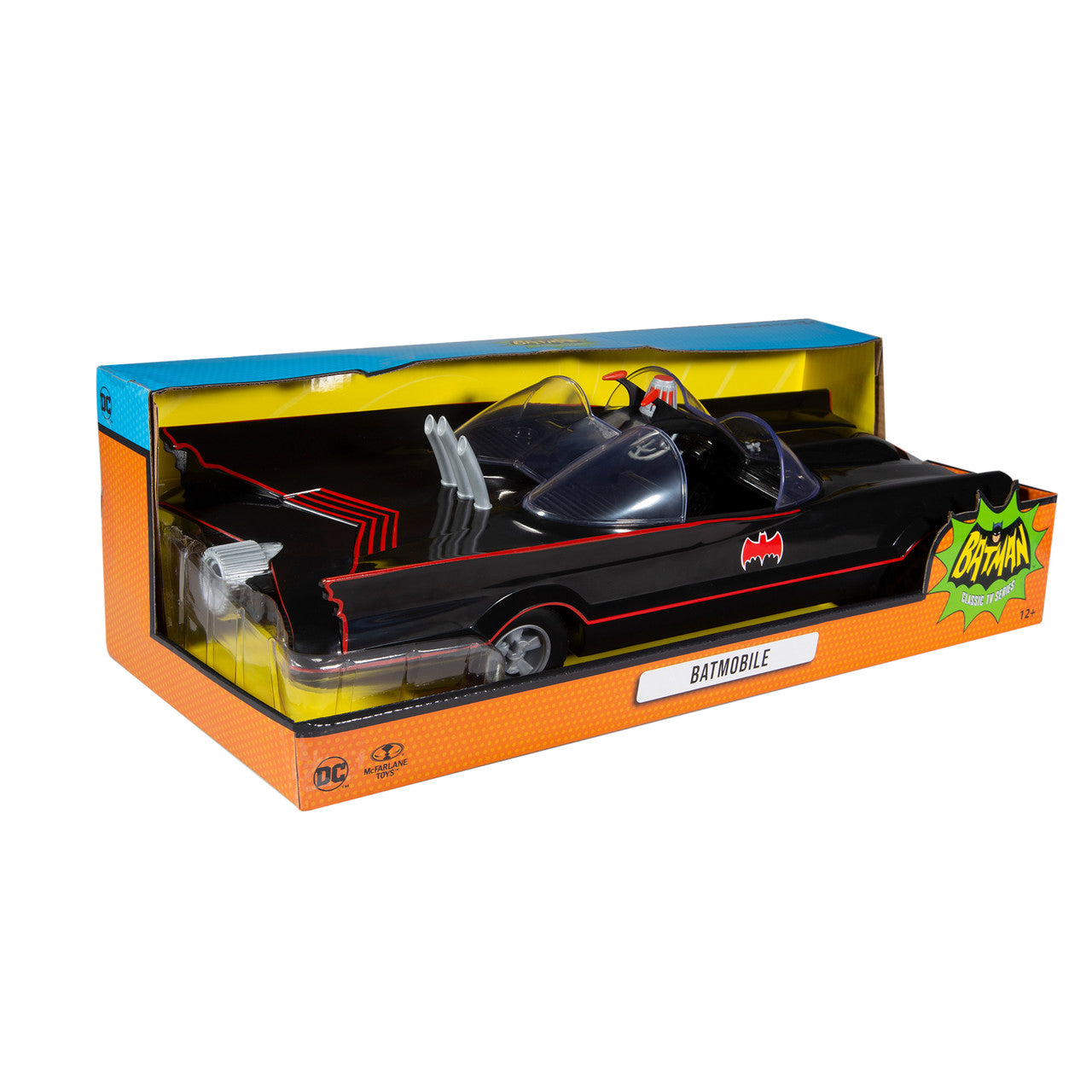 DC Retro Batman 66 Batman, Robin and Batmobile Set