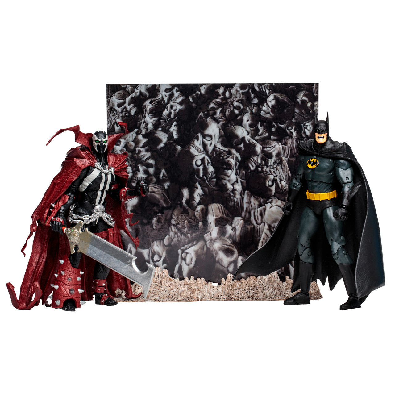 DC Multiverse Batman & Spawn Based on Comics by Todd McFarlane 7" Figures 2-Pack