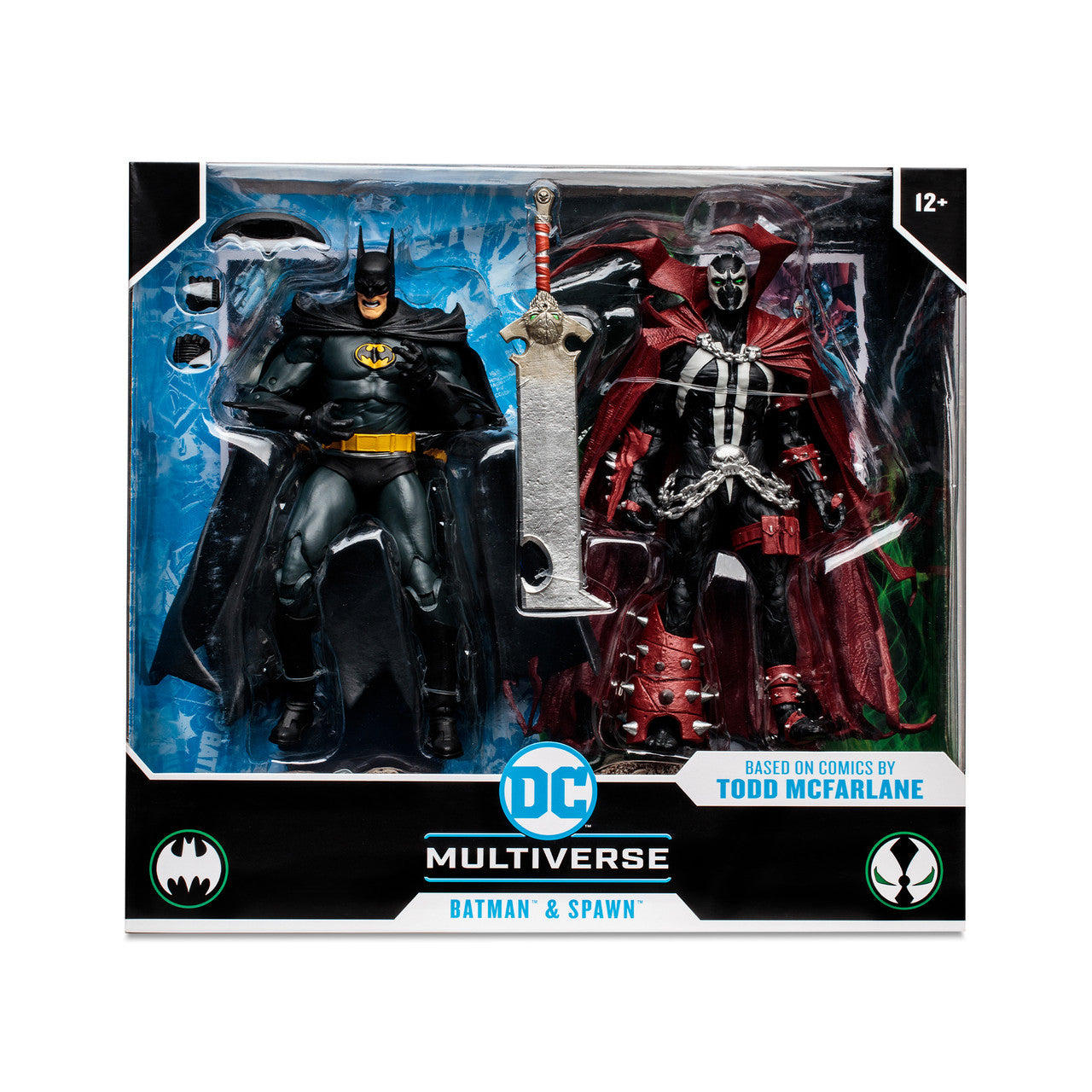 DC Multiverse Batman & Spawn Based on Comics by Todd McFarlane 7" Figures 2-Pack