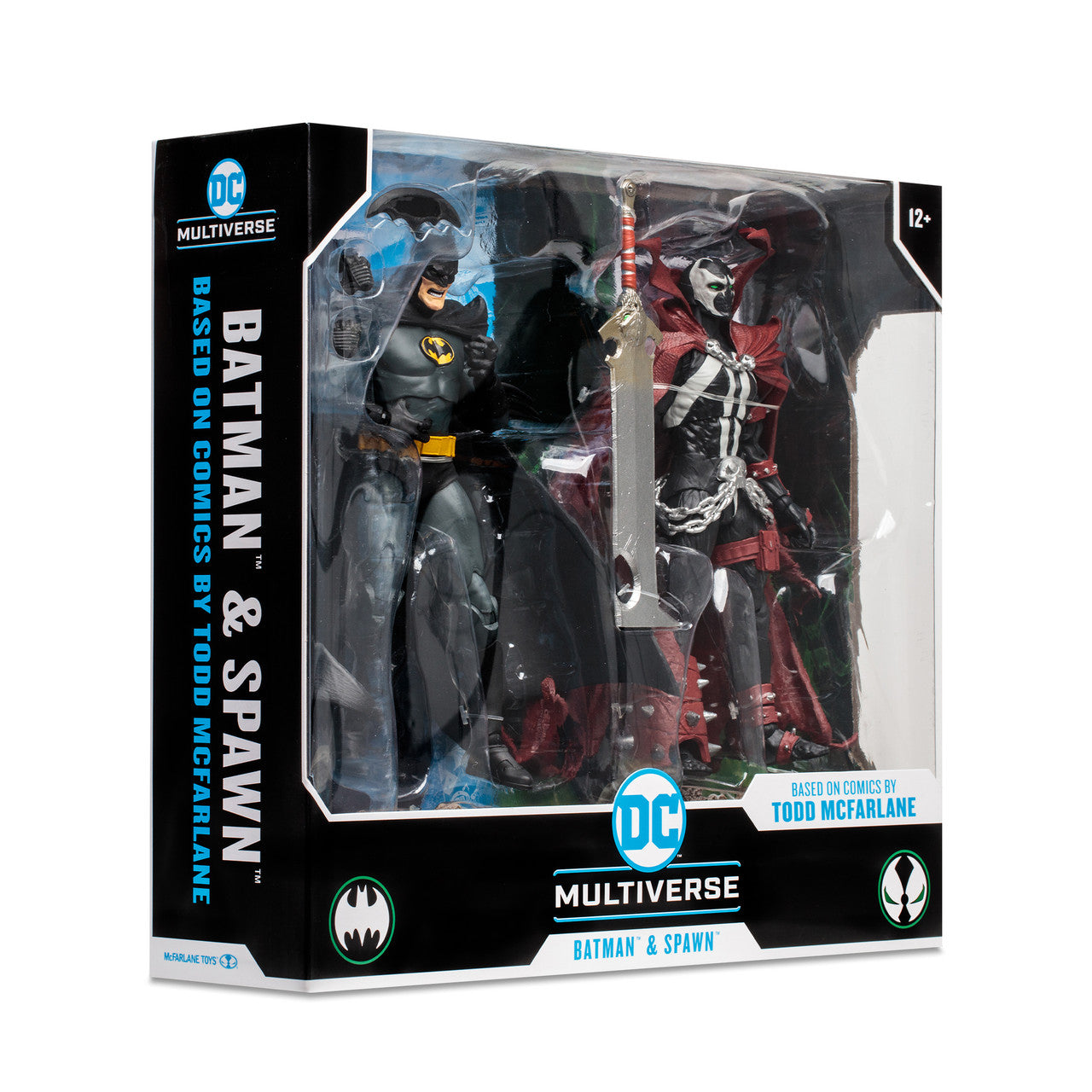 DC Multiverse Batman & Spawn Based on Comics by Todd McFarlane 7" Figures 2-Pack