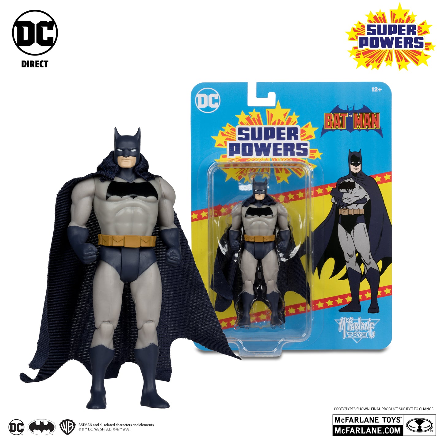 DC Super Powers Batman The Dark Knight Returns Platinum Chase Figure