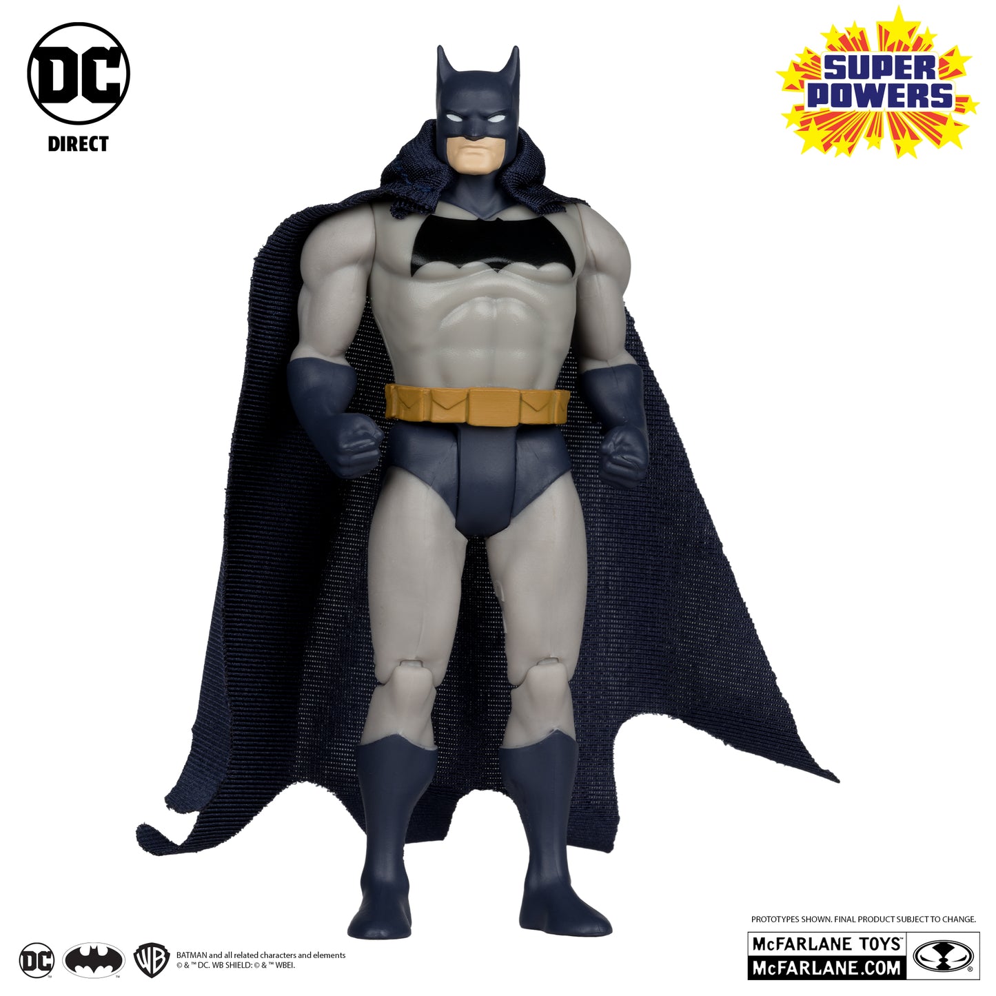 DC Super Powers Batman The Dark Knight Returns Platinum Chase Figure