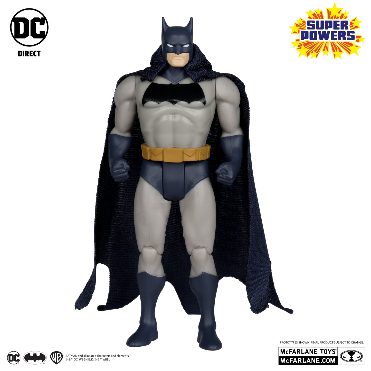 DC Super Powers Batman The Dark Knight Returns Platinum Chase Figure