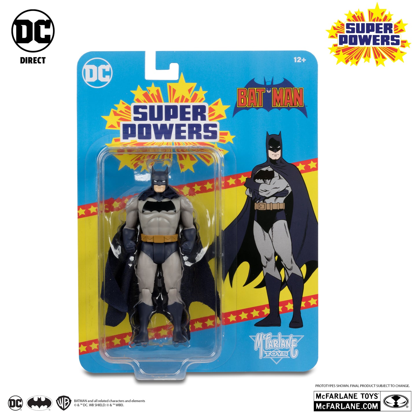 DC Super Powers Batman The Dark Knight Returns Platinum Chase Figure