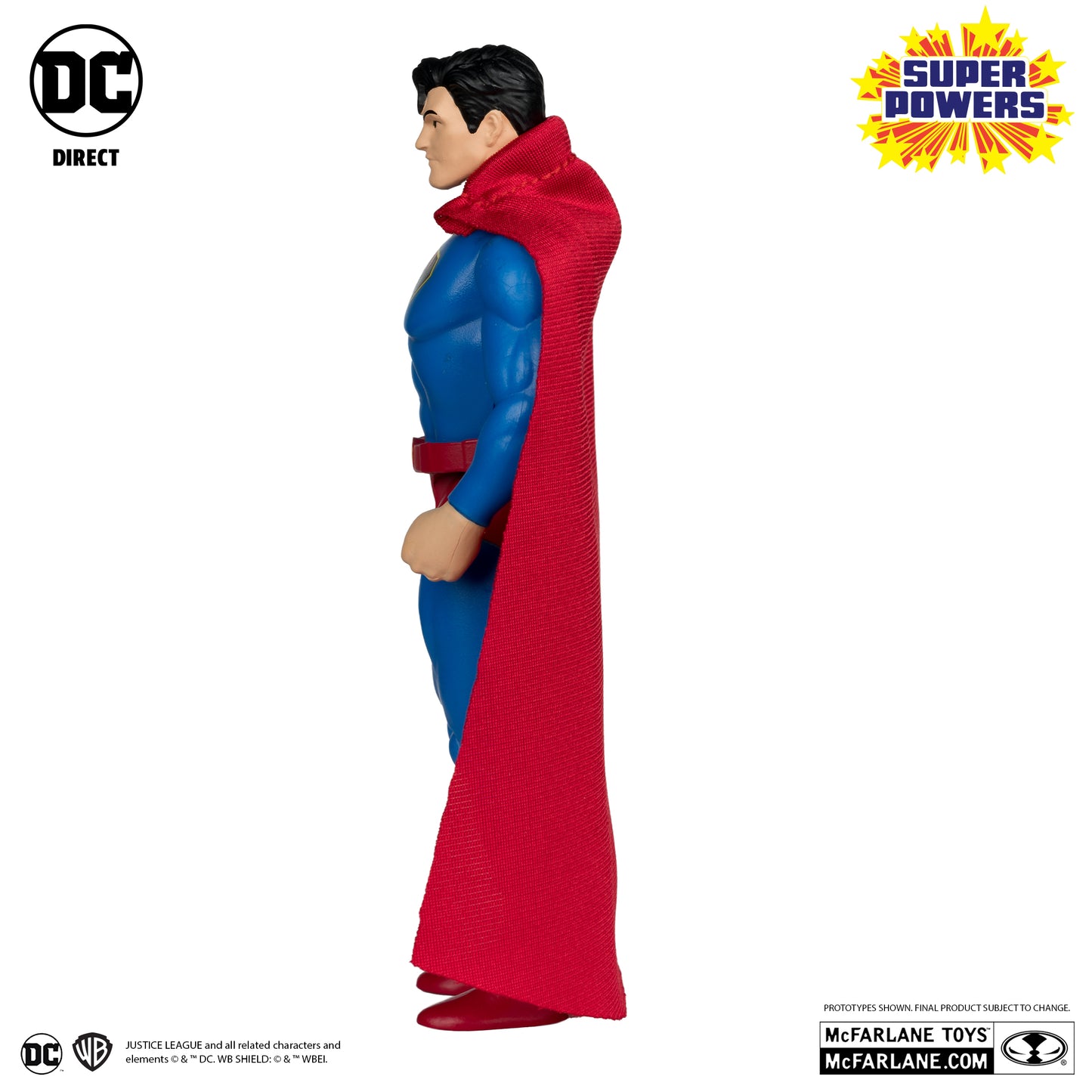 DC Super Powers Superman (Fleischer) Platinum Chase Figure