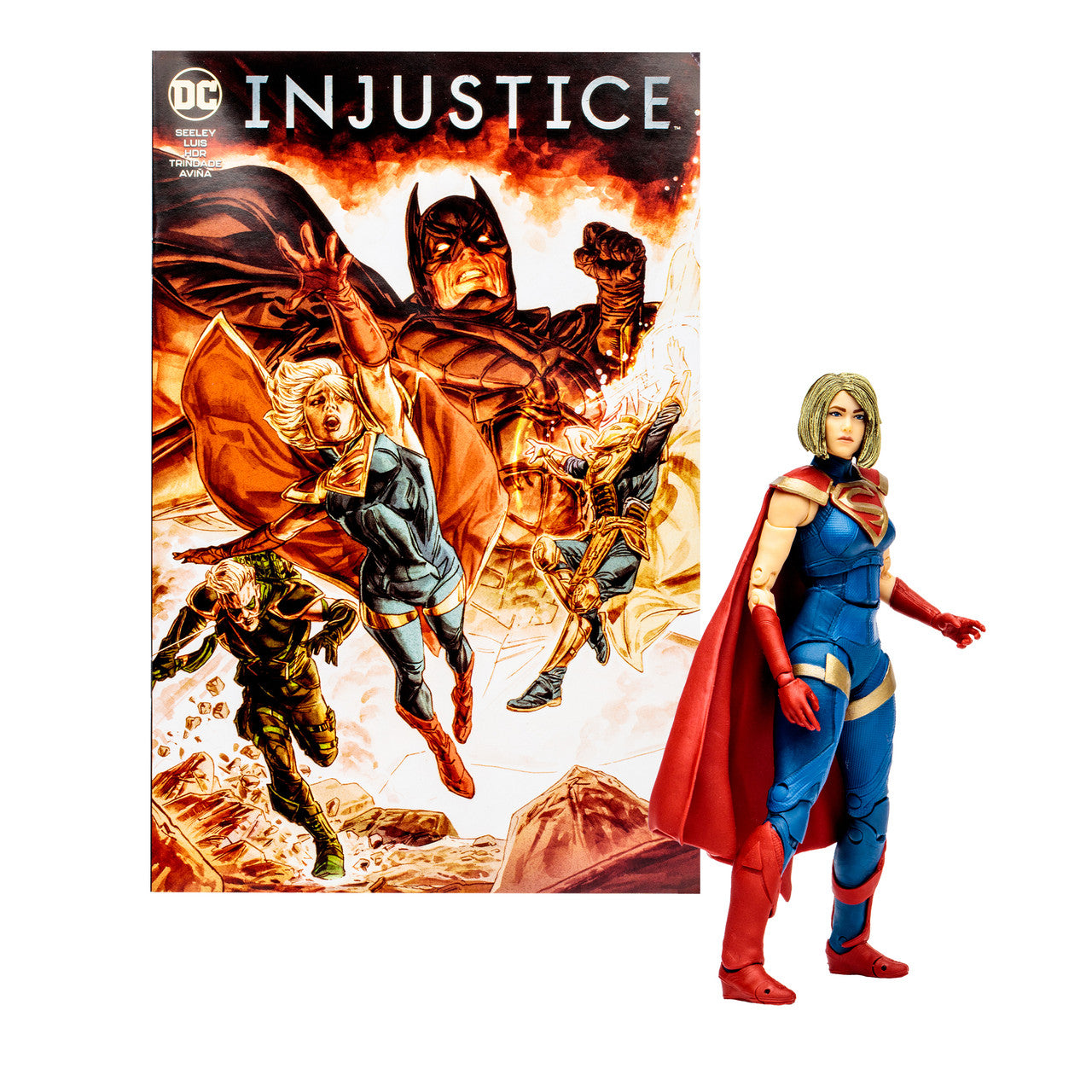 DC Page Punchers  Supergirl w/Injustice 2 Comic 7" Figure