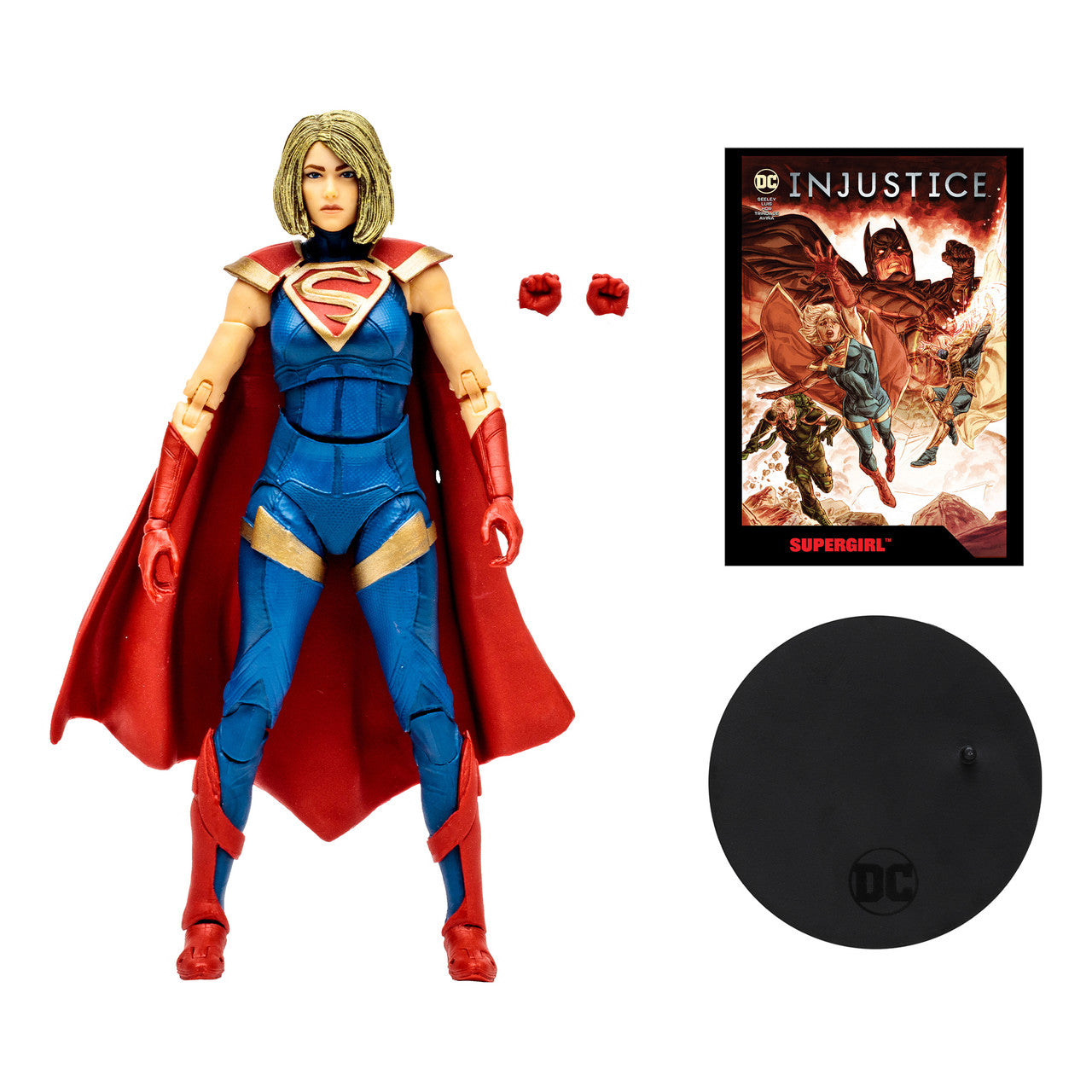 DC Page Punchers  Supergirl w/Injustice 2 Comic 7" Figure