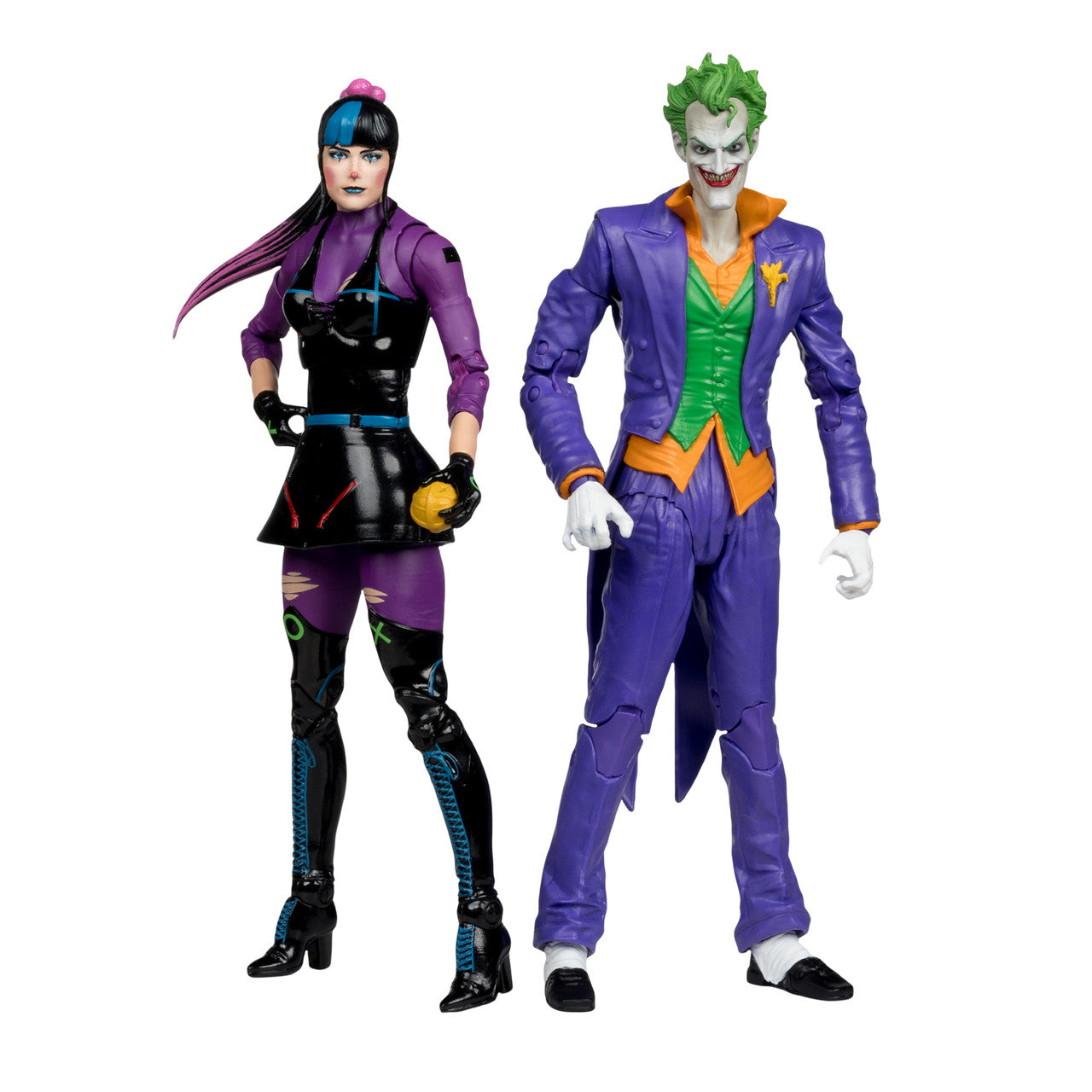 DC Multiverse The Joker & Punchline 2-Pack 7" Figures