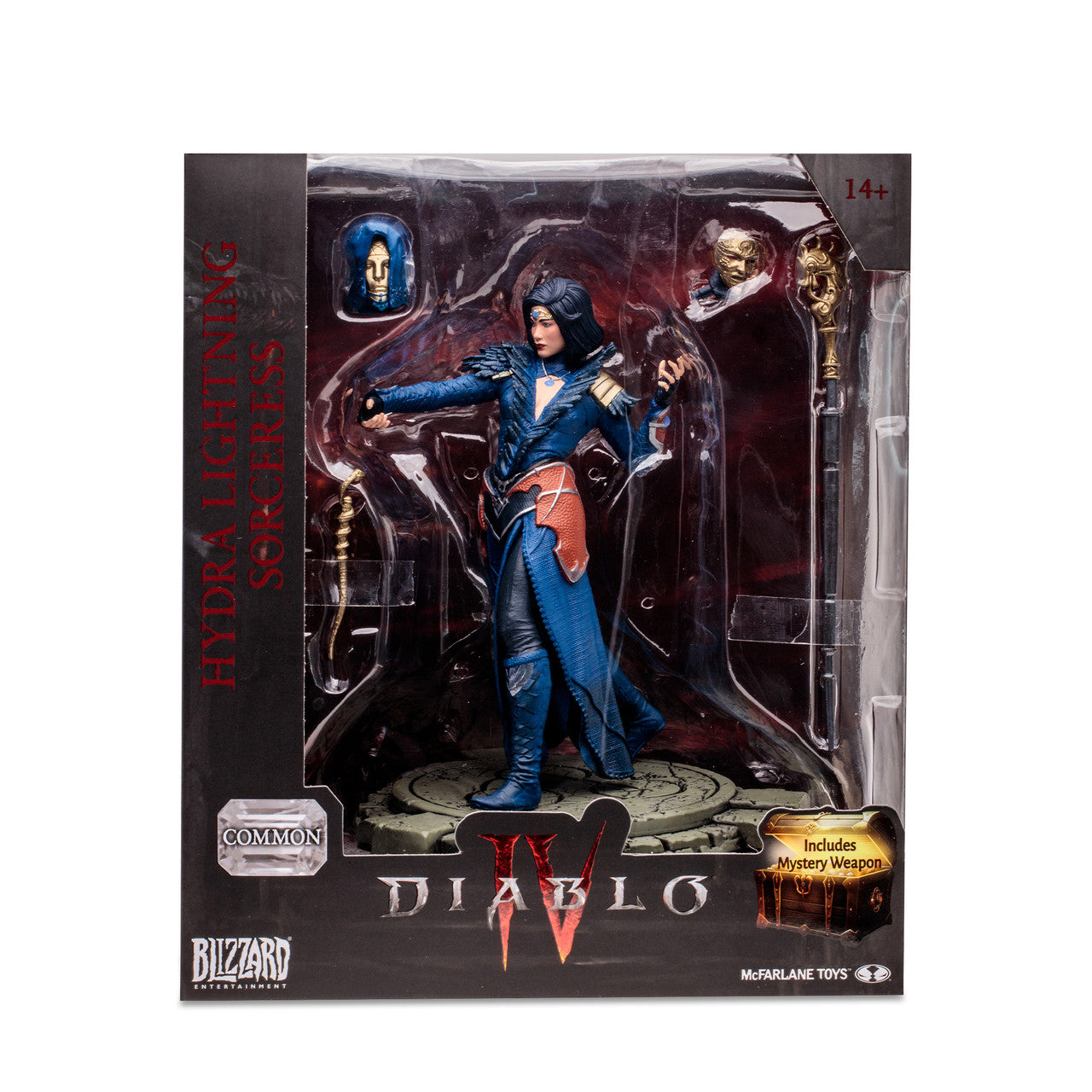 Diablo IV Hydra Lightning Sorceress Common 1:12 Scale Posed Figure