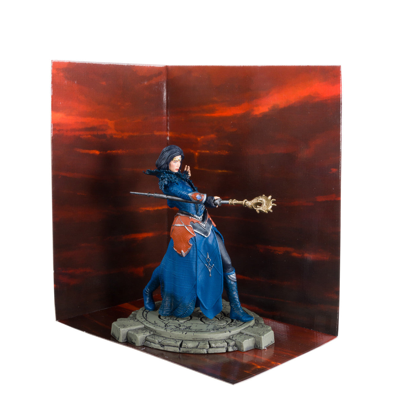 Diablo IV Hydra Lightning Sorceress Common 1:12 Scale Posed Figure