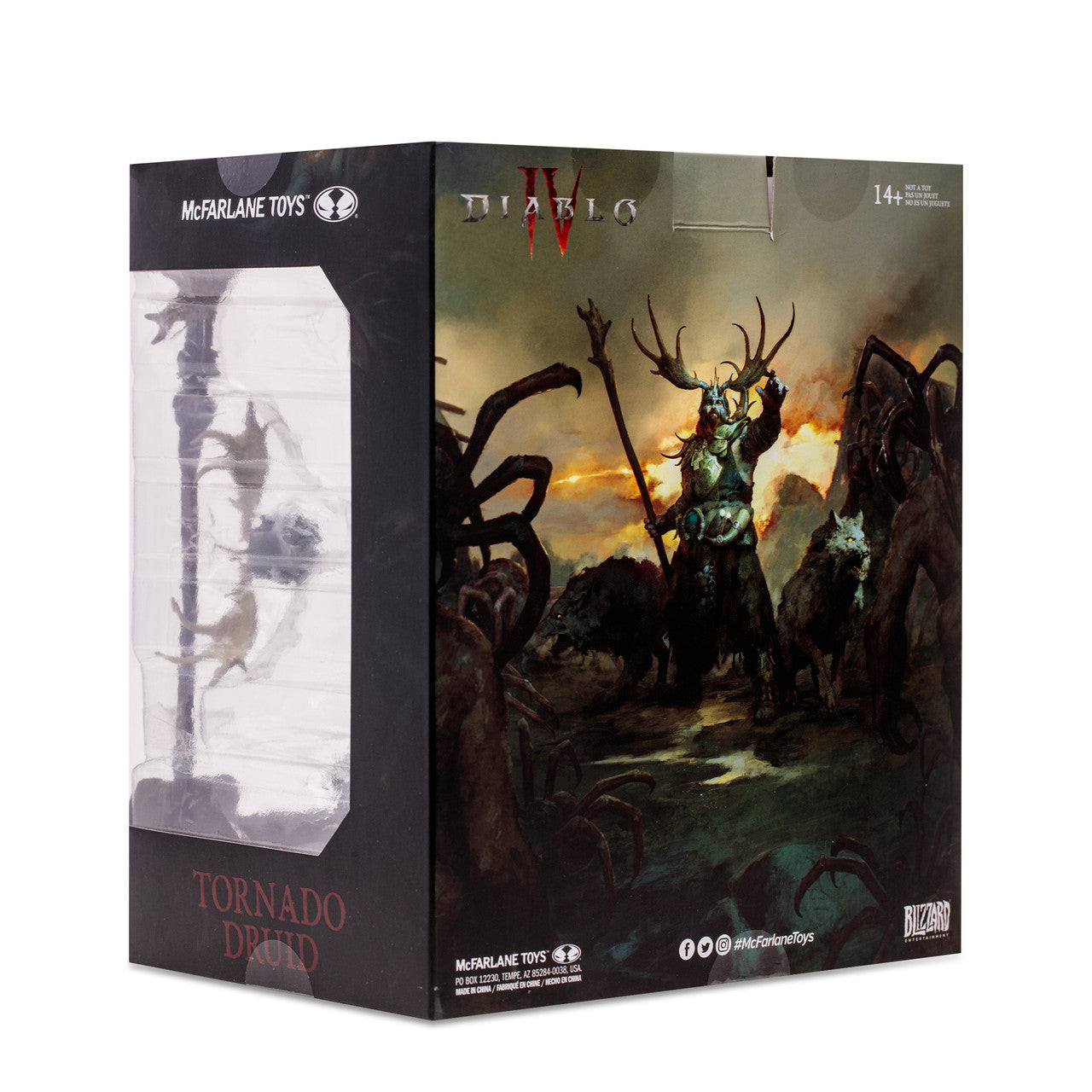 Diablo IV Tornado Druid Rare 1:12 Scale Posed Figure