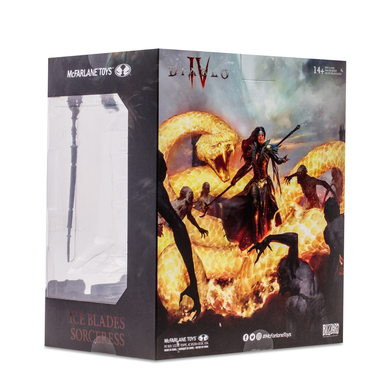 Diablo IV Ice Blades Sorceress Epic 1:12 Scale Posed Figure