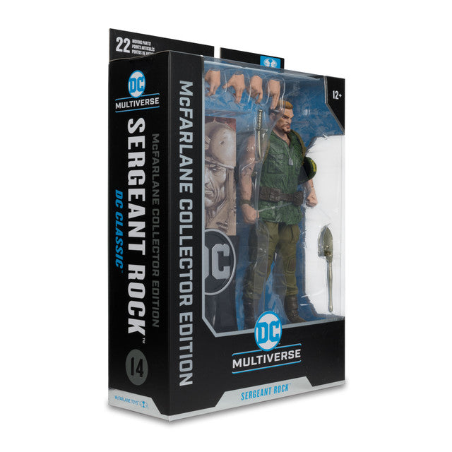 DC Multiverse Sergeant Rock McFarlane Collector Edition 7" Figure