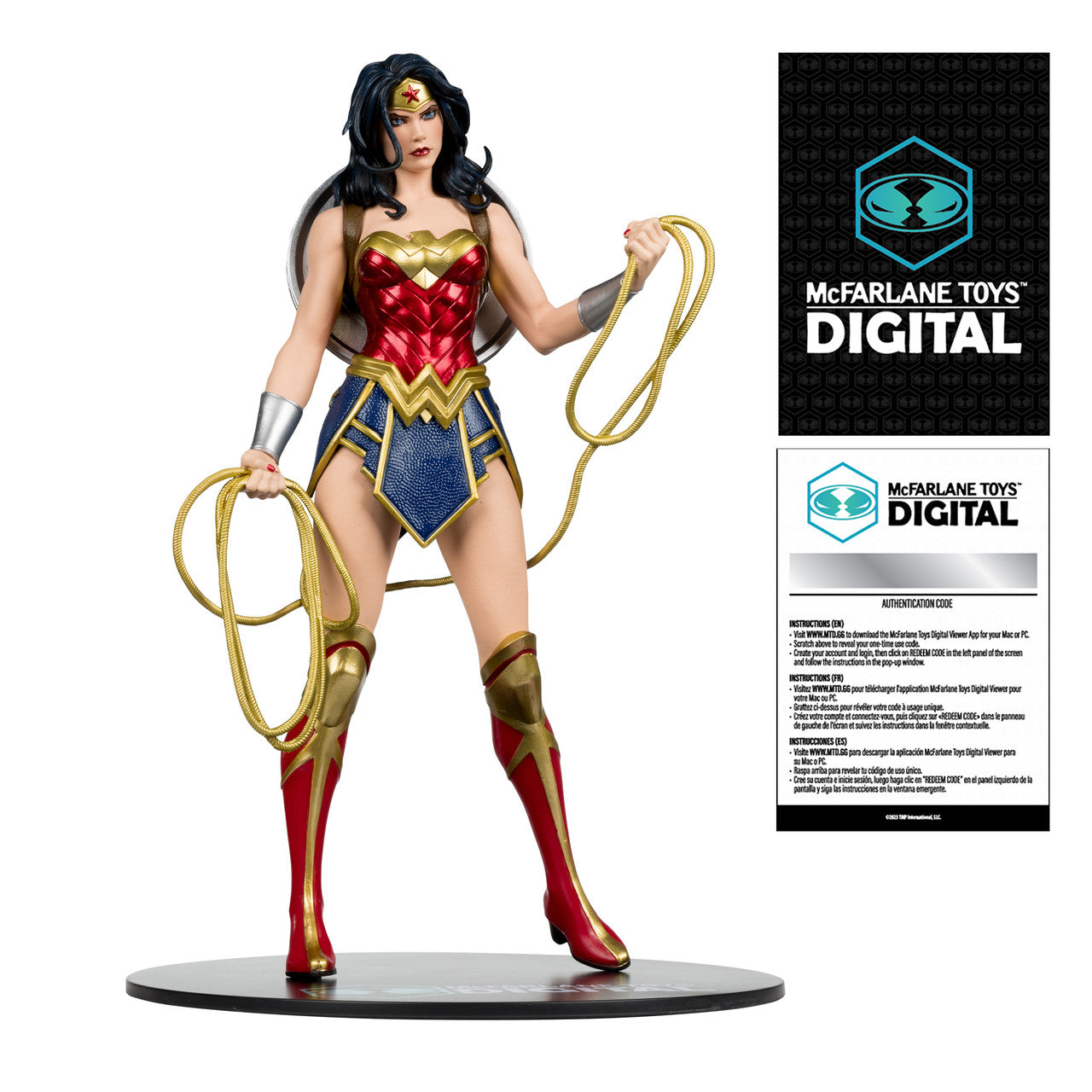 Wonder Woman 1:6 Statue by Jim Lee w/McFarlane Digital Collectible