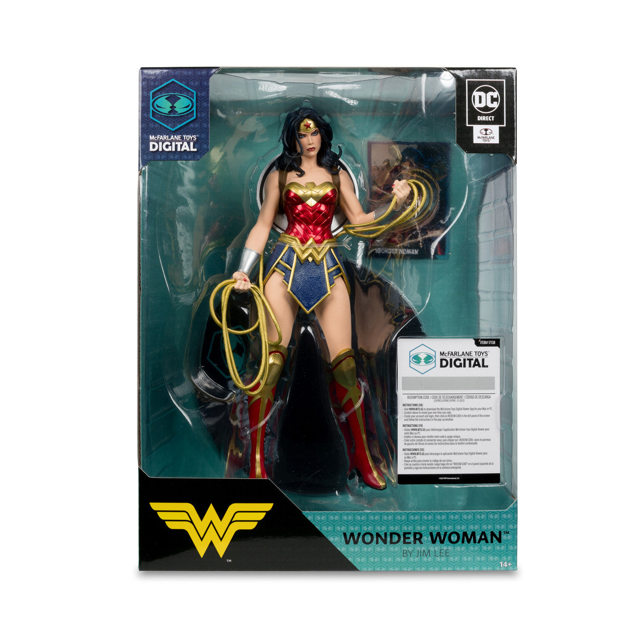 Wonder Woman 1:6 Statue by Jim Lee w/McFarlane Digital Collectible