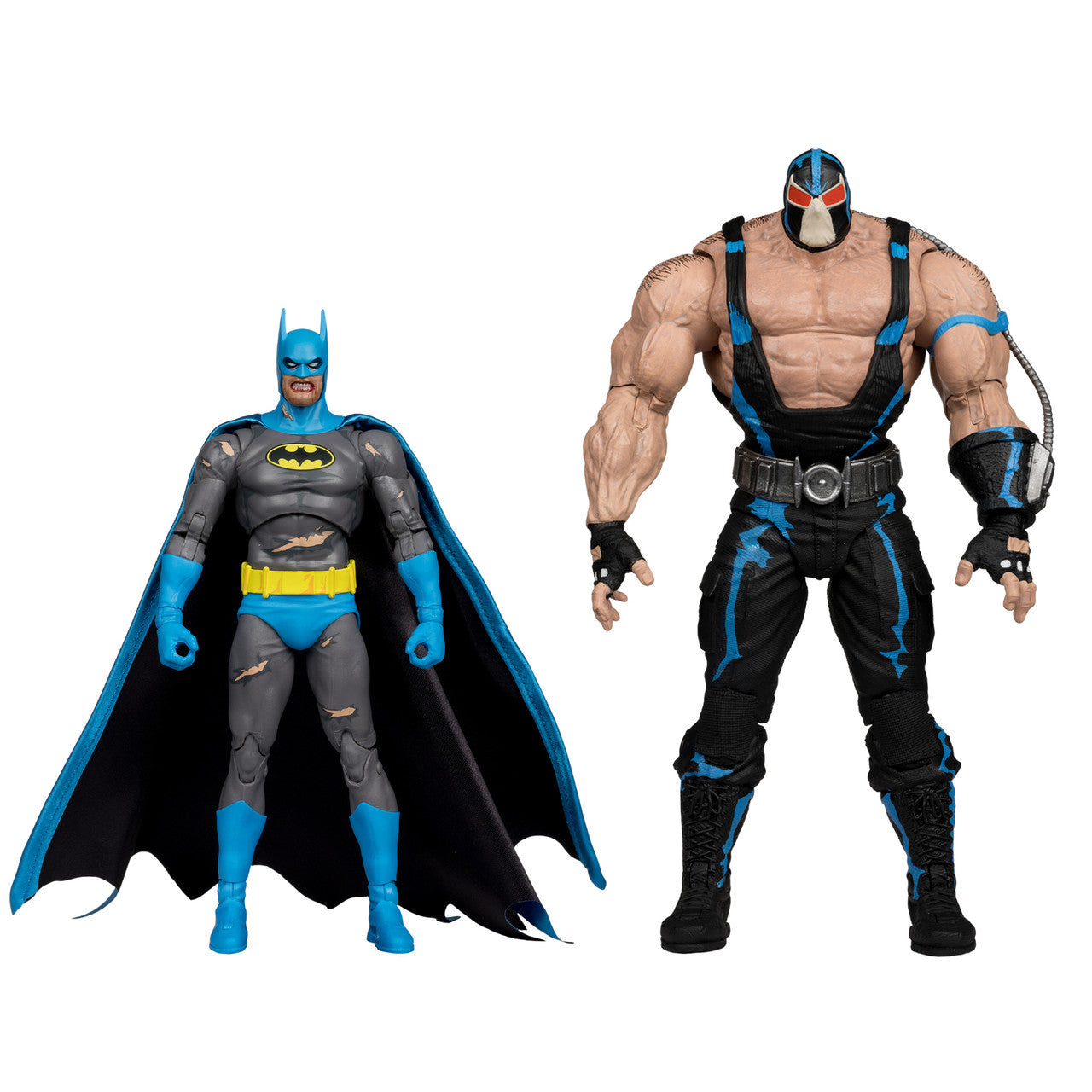 DC Multiverse Batman vs Bane 7" Figure and Mega Figure 2-Pack