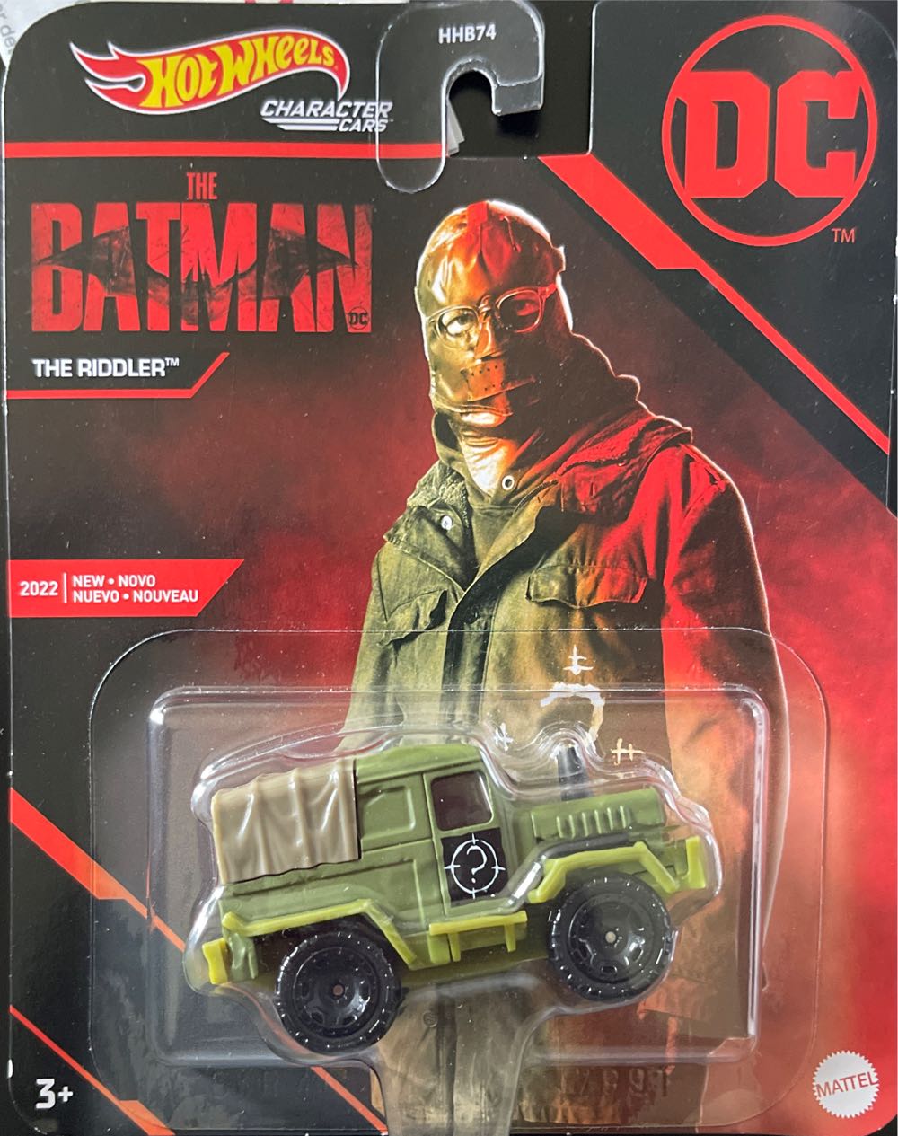 Hot Wheels The Batman Character Cars - The Riddler – Creative Space Comics